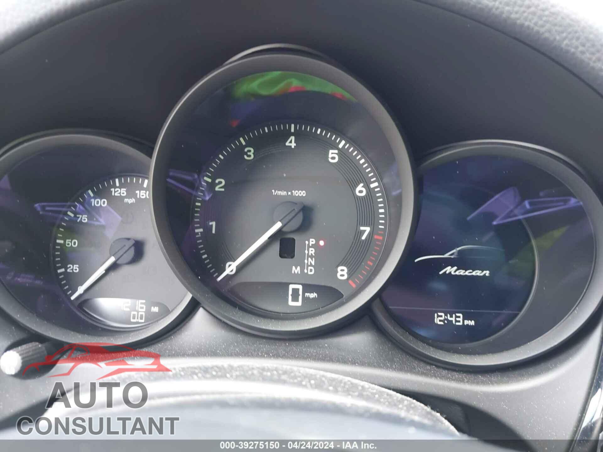 PORSCHE MACAN 2024 - WP1AA2A52RLB00229