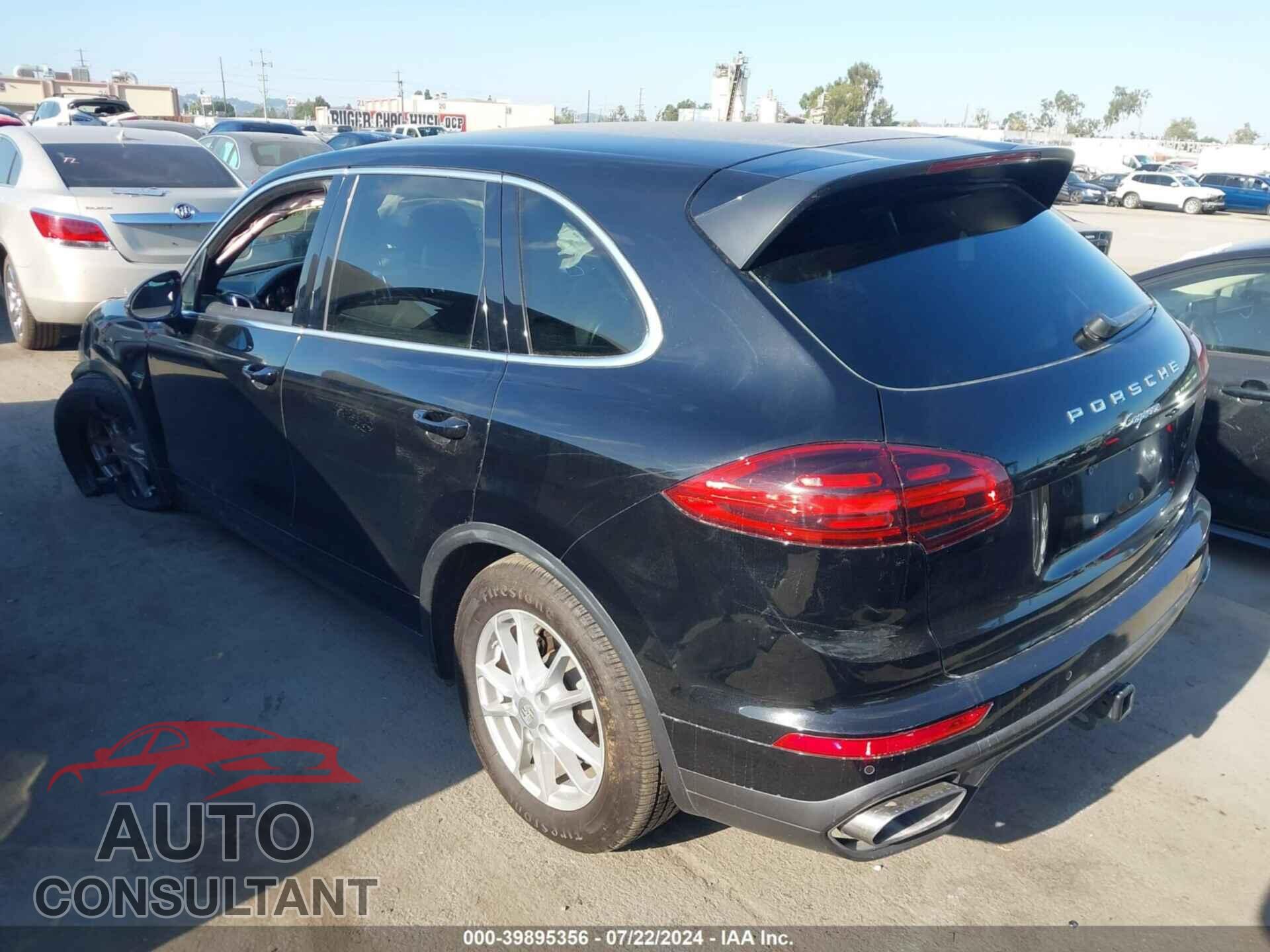 PORSCHE CAYENNE 2015 - WP1AF2A29FLA30876