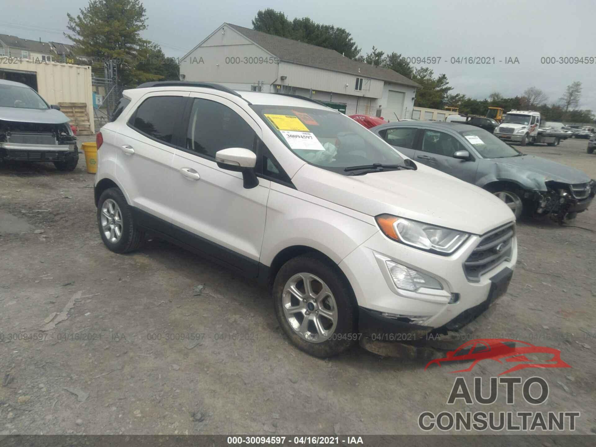 FORD ECOSPORT 2019 - MAJ3S2GE1KC289353