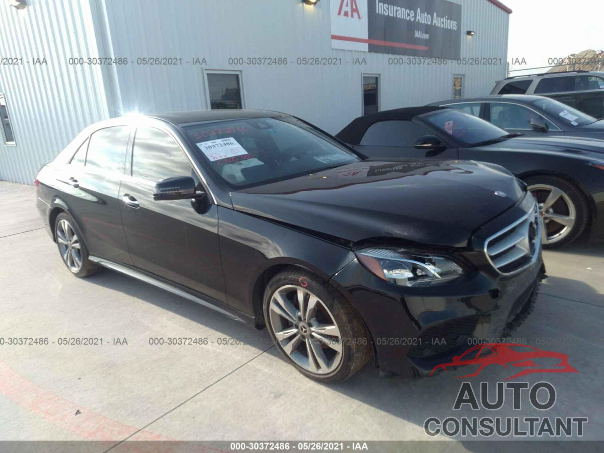 MERCEDES-BENZ E-CLASS 2016 - WDDHF5KB9GB288912