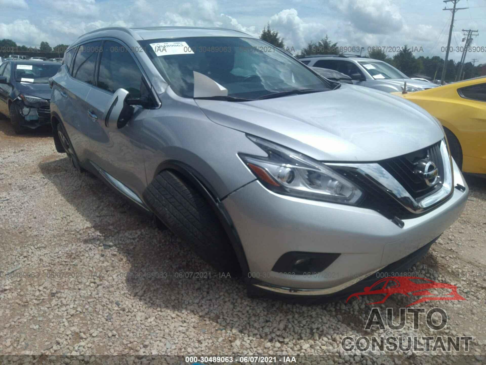 NISSAN MURANO 2018 - 5N1AZ2MH4JN147086