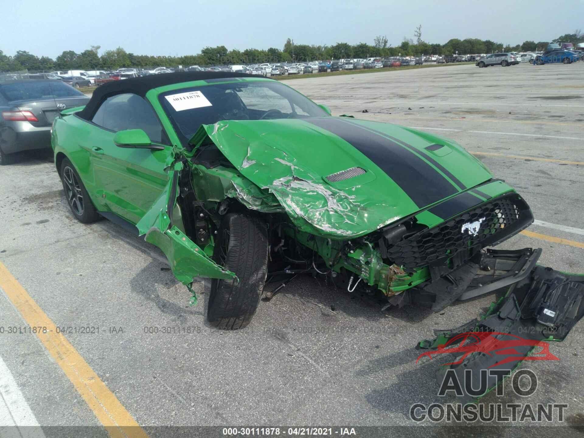 FORD MUSTANG 2019 - 1FATP8UHXK5205277