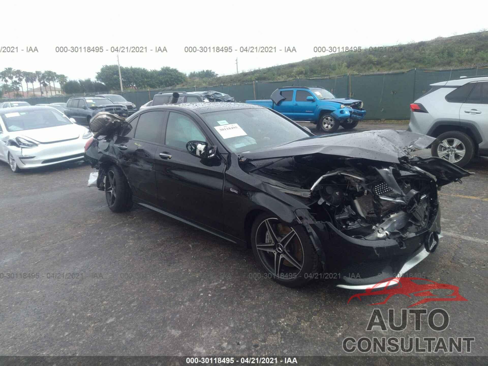 MERCEDES-BENZ C-CLASS 2018 - 55SWF6EBXJU242026