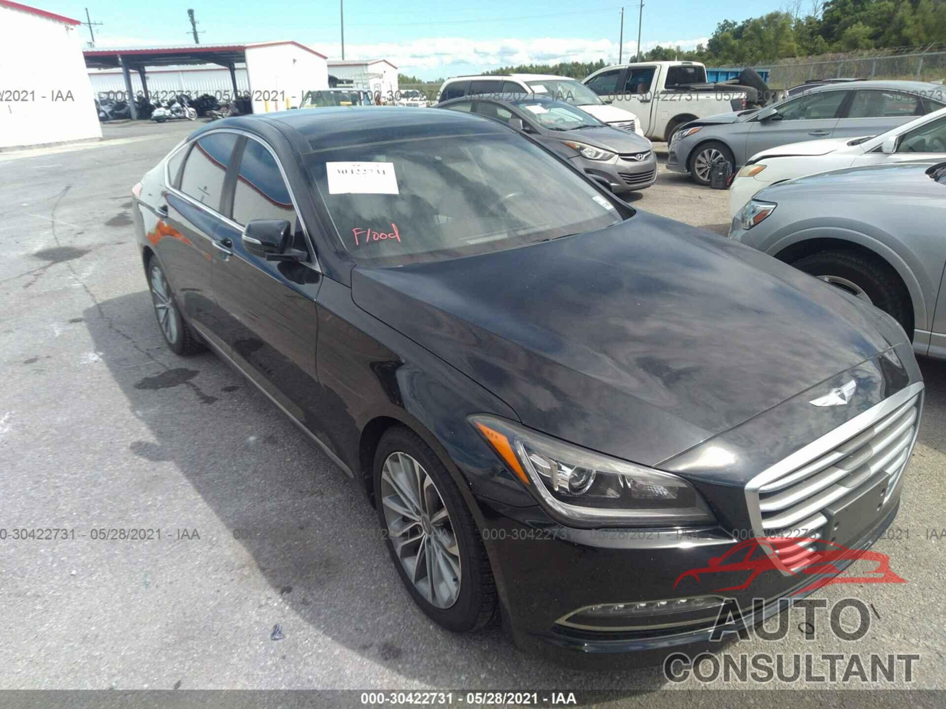 HYUNDAI GENESIS 2016 - KMHGN4JE9GU110626