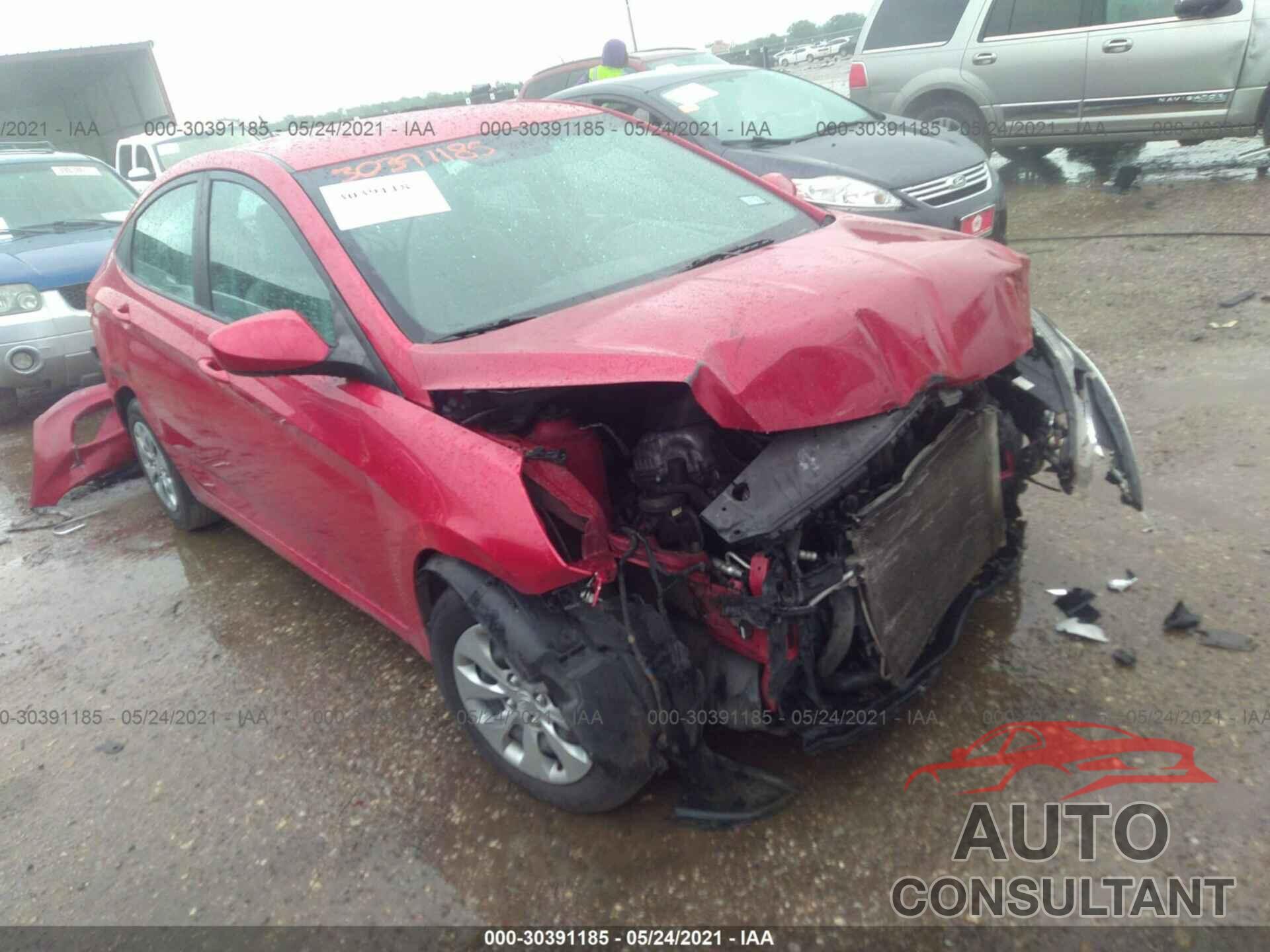 HYUNDAI ACCENT 2017 - KMHCT4AE7HU218118
