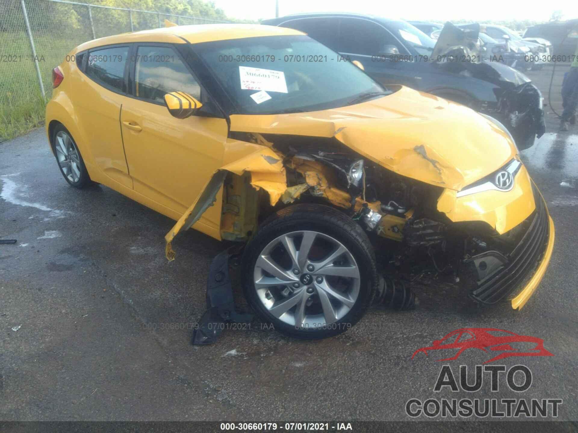 HYUNDAI VELOSTER 2016 - KMHTC6AD9GU278838