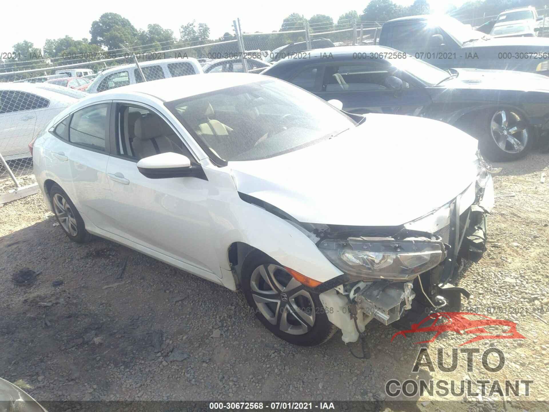 HONDA CIVIC SEDAN 2016 - 19XFC2F5XGE078545