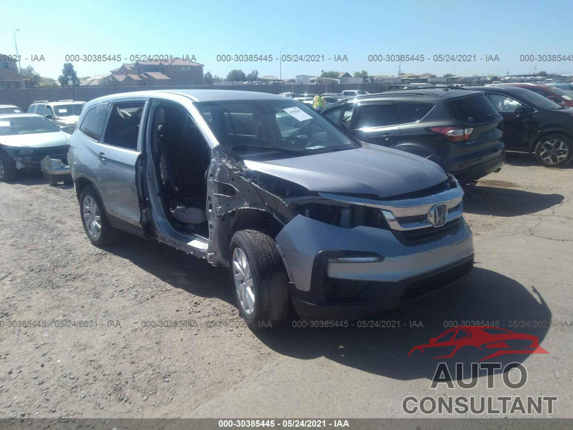 HONDA PILOT 2019 - 5FNYF5H10KB024752