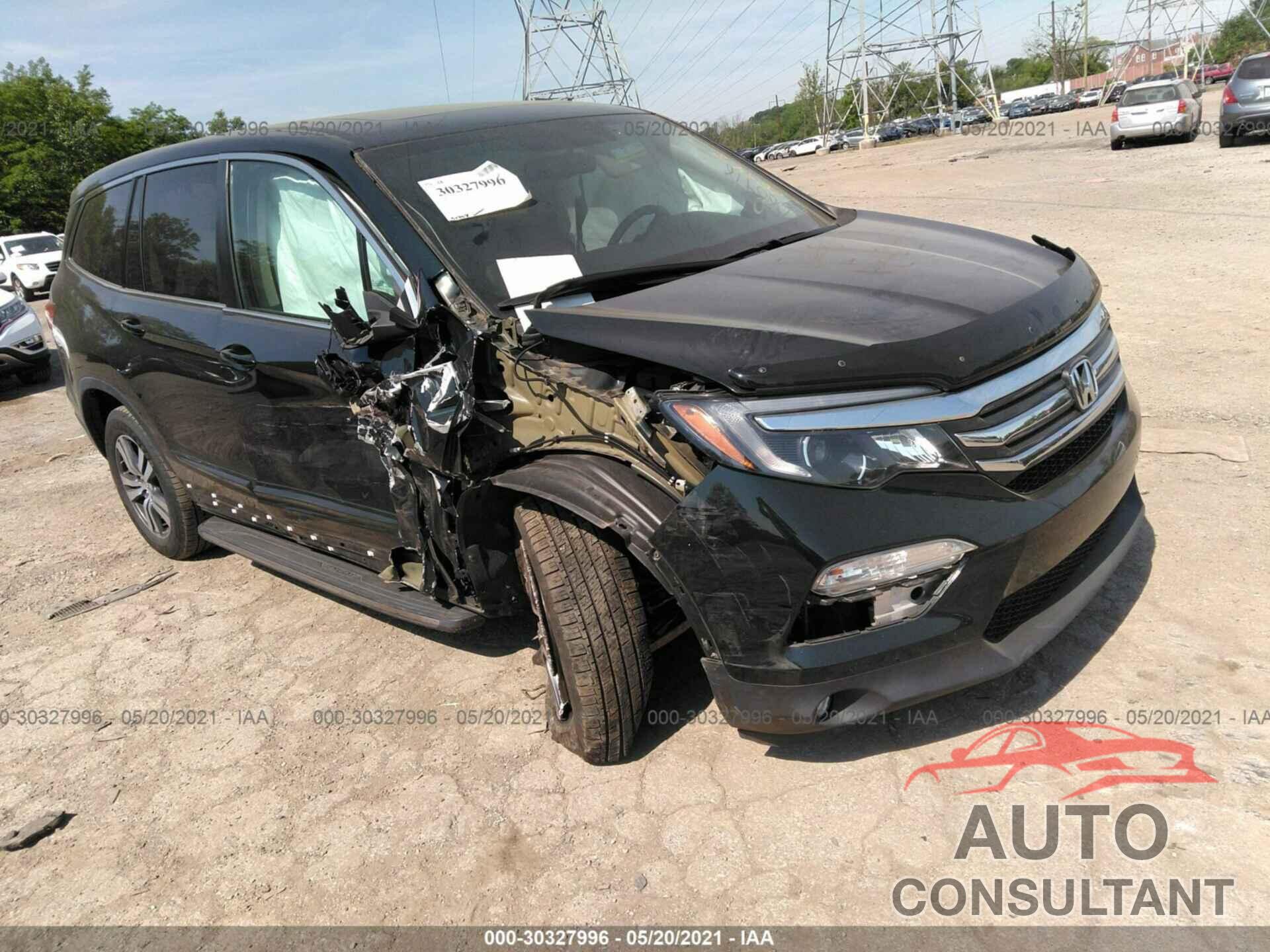 HONDA PILOT 2017 - 5FNYF6H8XHB083478