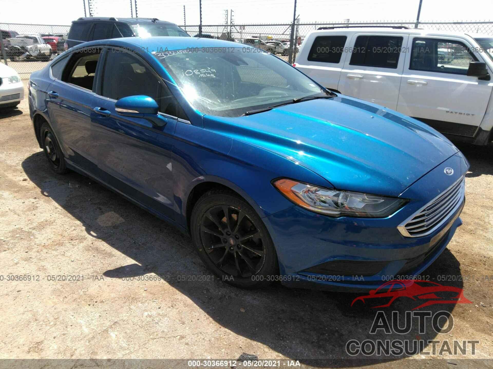 FORD FUSION 2017 - 3FA6P0H72HR287043