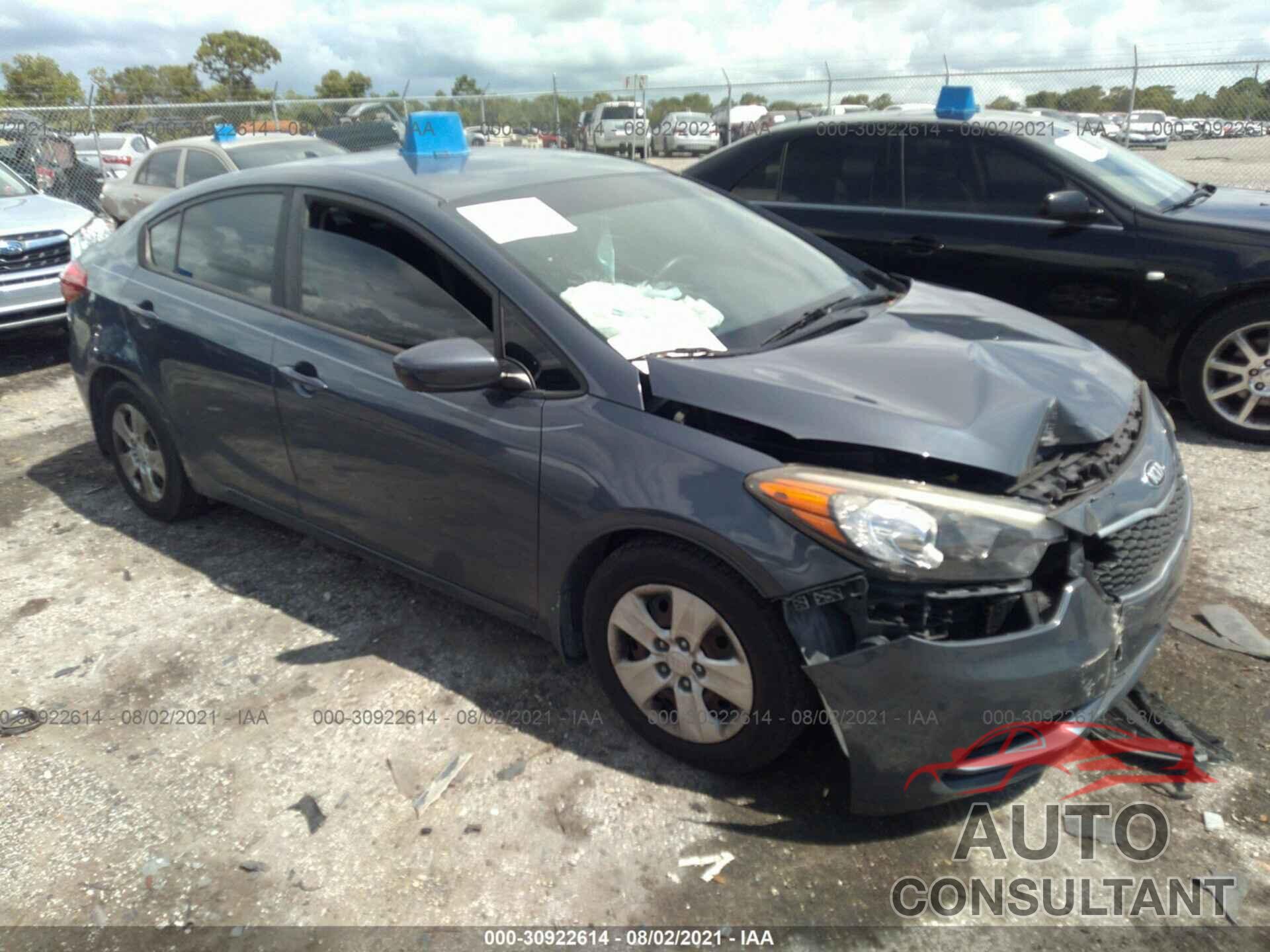 KIA FORTE 2016 - KNAFK4A67G5551860