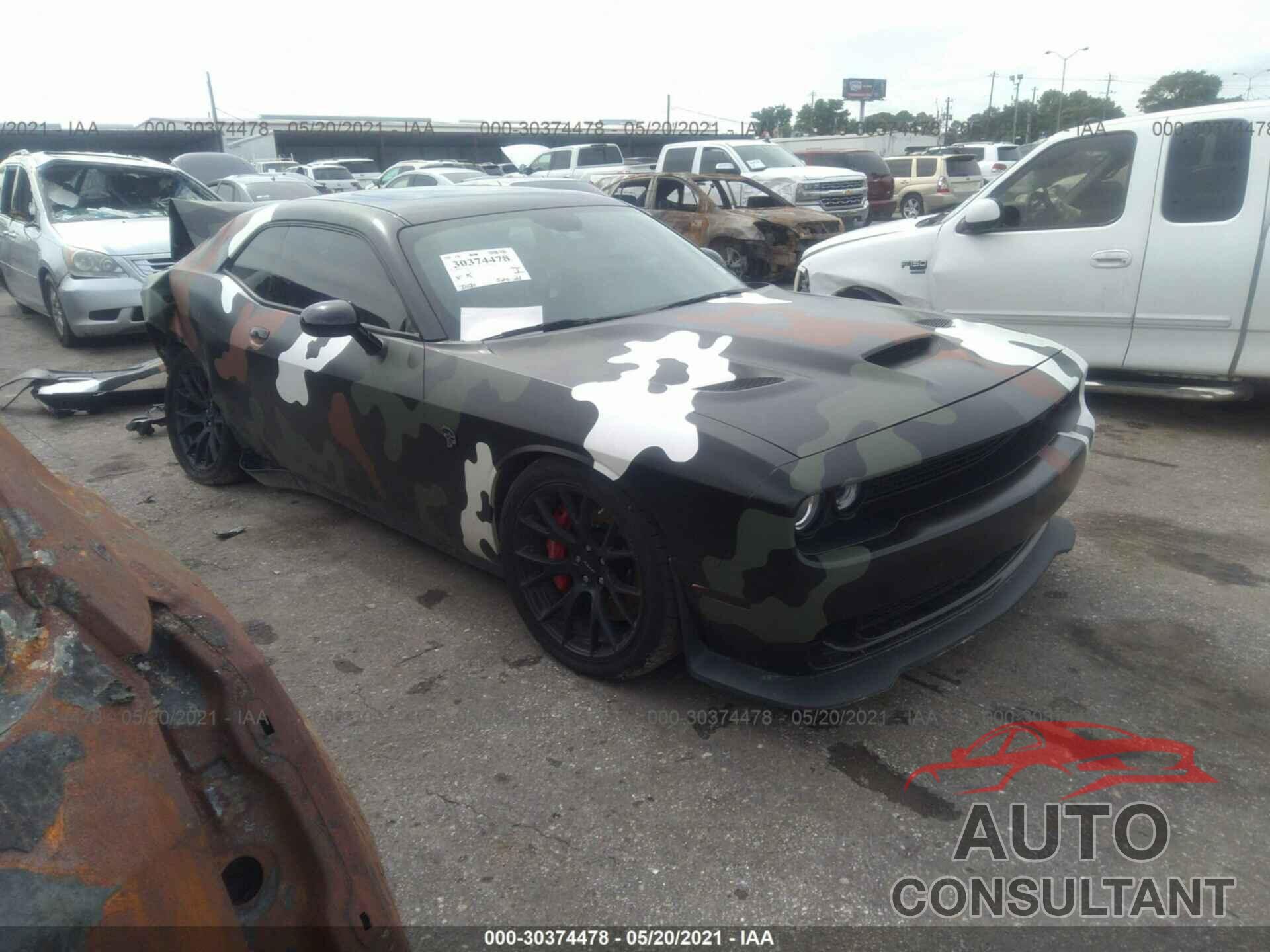 DODGE CHALLENGER 2016 - 2C3CDZC97GH112188