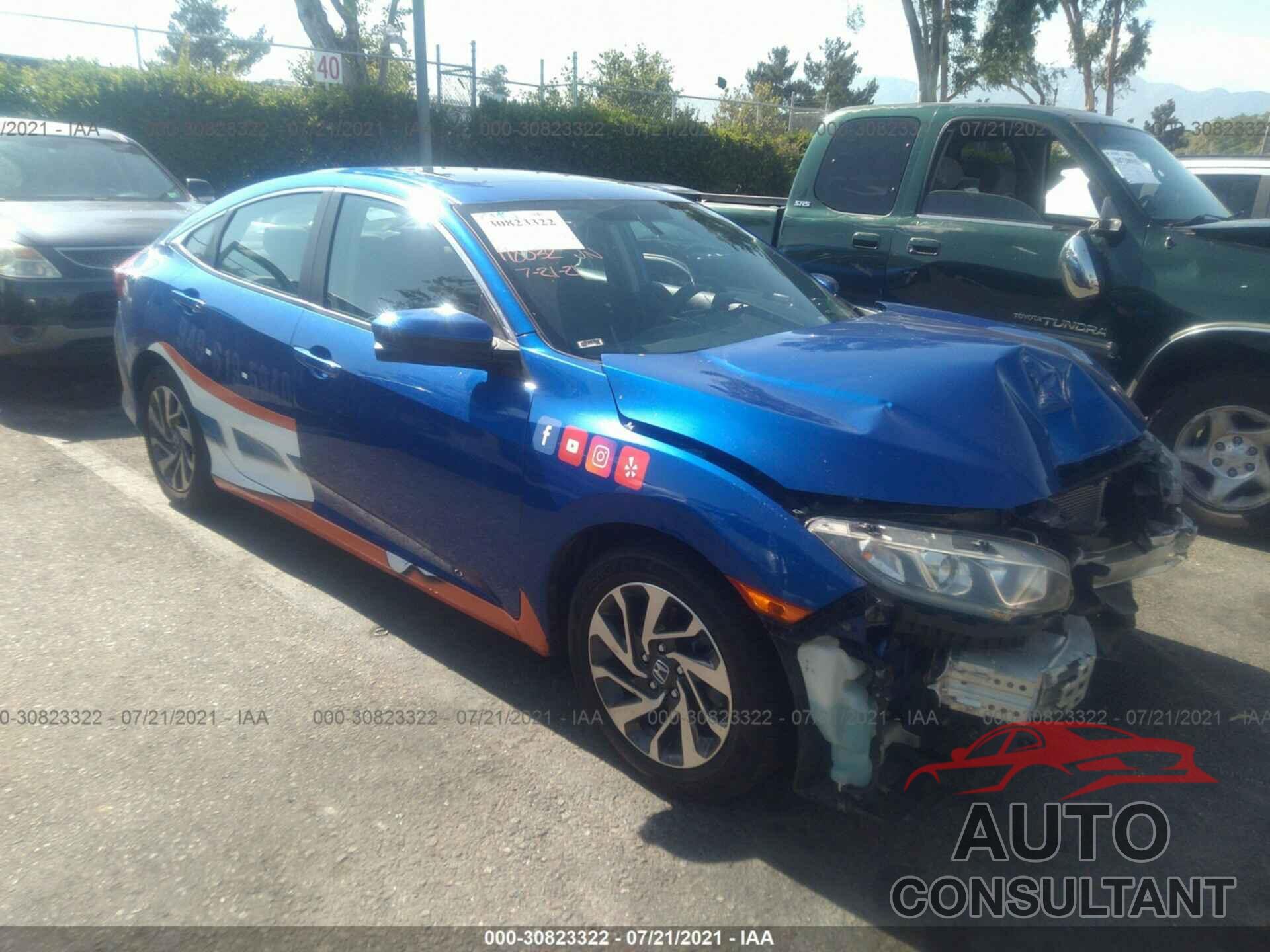 HONDA CIVIC SEDAN 2016 - 2HGFC2F77GH561918