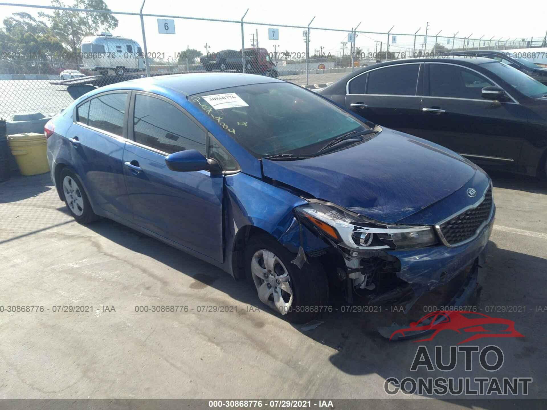 KIA FORTE 2017 - 3KPFK4A73HE123575