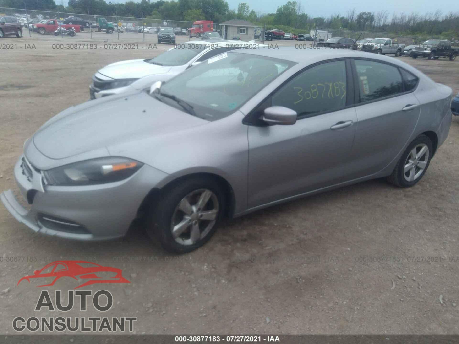 DODGE DART 2016 - 1C3CDFBA8GD605062