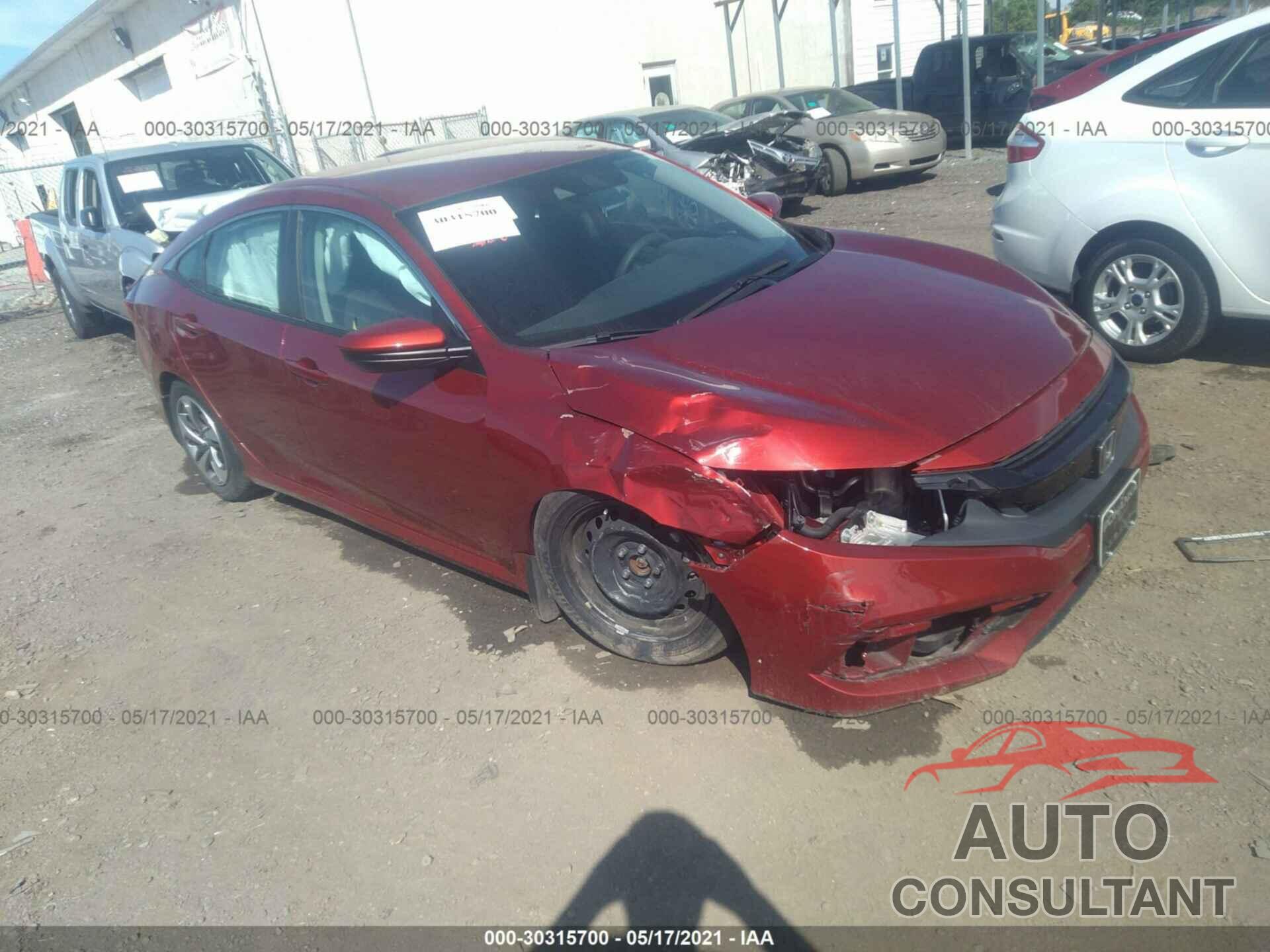 HONDA CIVIC SEDAN 2019 - 2HGFC2F60KH516853