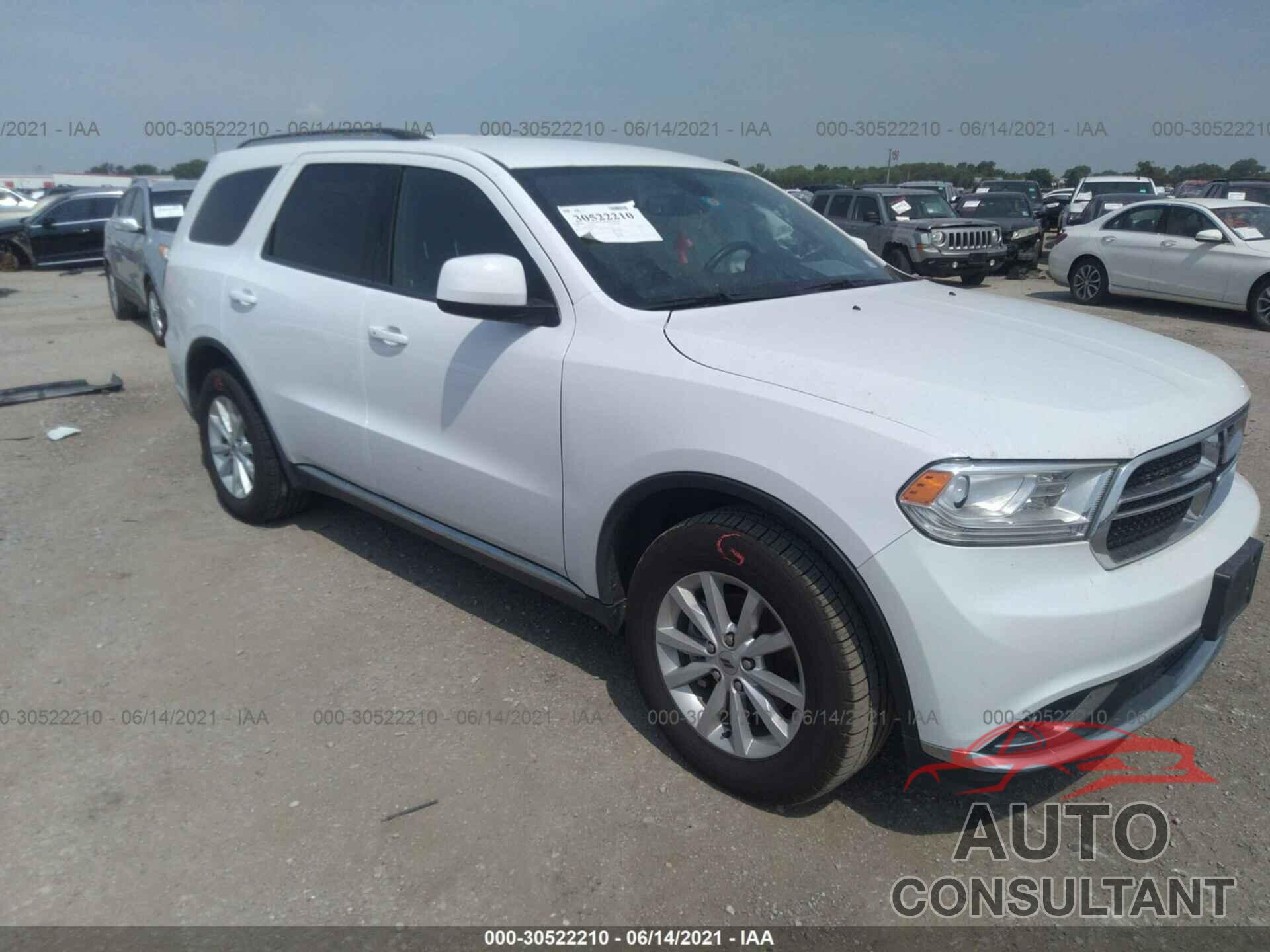 DODGE DURANGO 2020 - 1C4RDHAG8LC204361