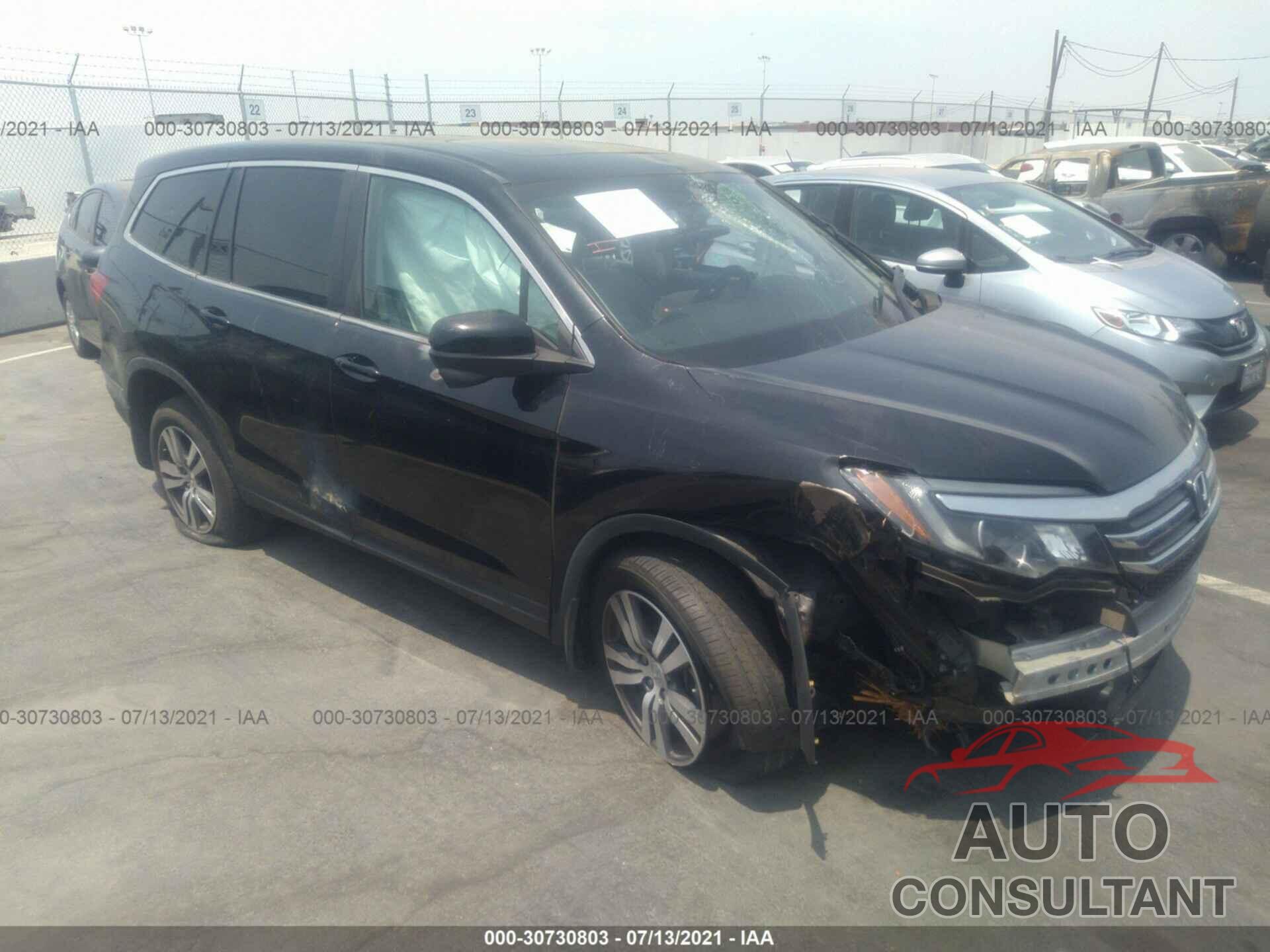 HONDA PILOT 2017 - 5FNYF5H54HB016455