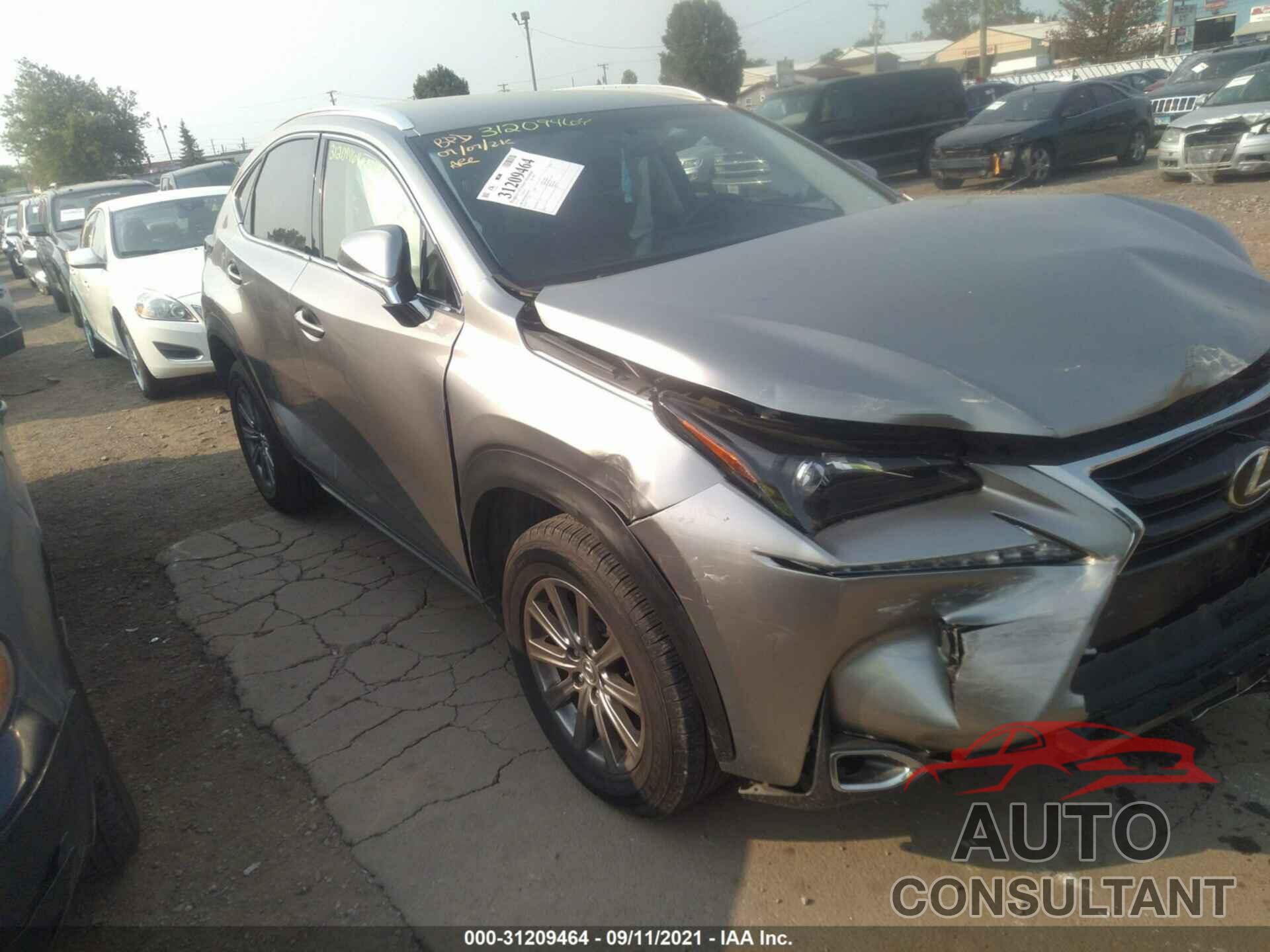 LEXUS NX 200T 2016 - JTJYARBZ6G2038523