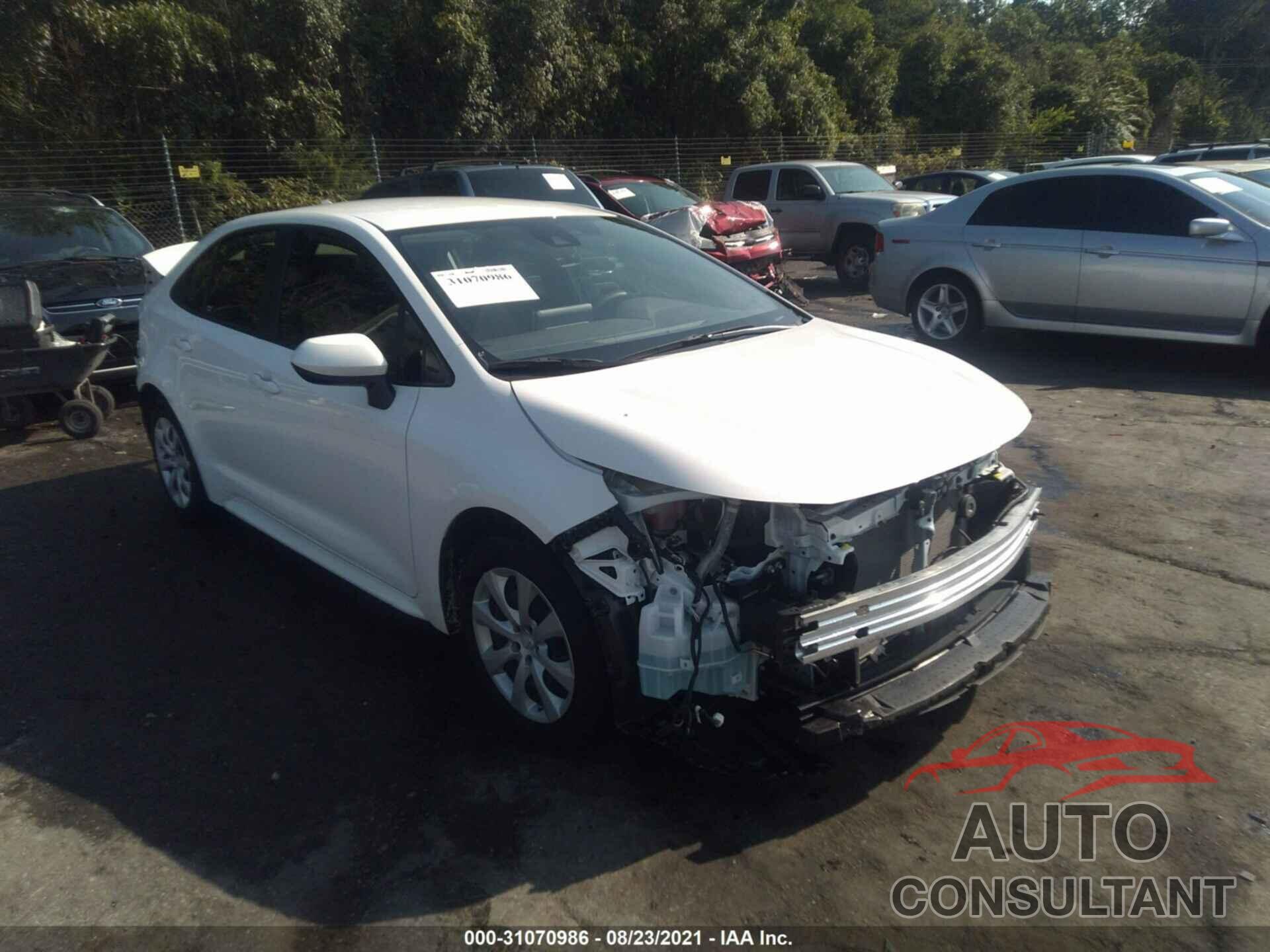 TOYOTA COROLLA 2020 - JTDEPRAEXLJ078624