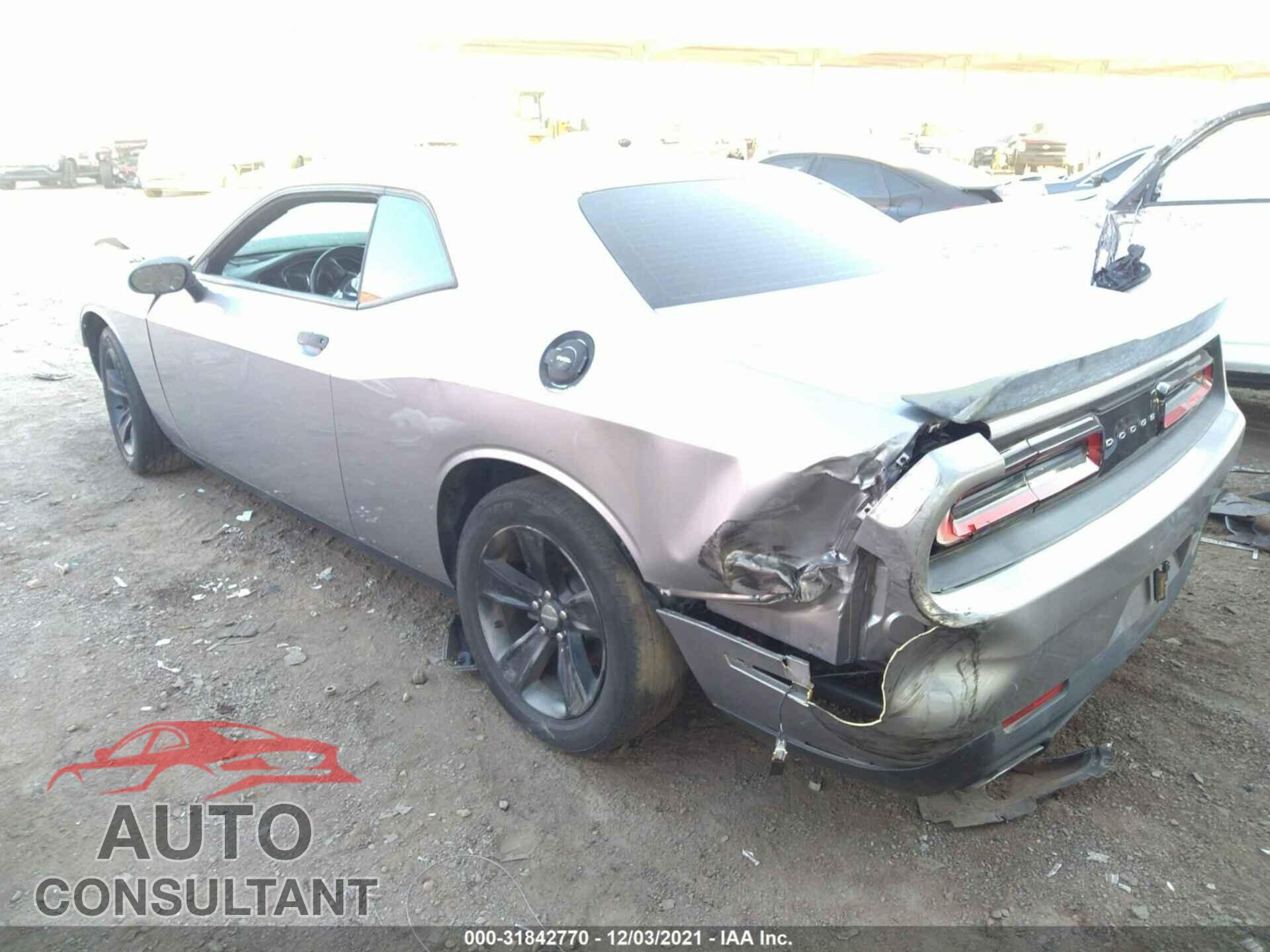 DODGE CHALLENGER 2016 - 2C3CDZAG5GH338327