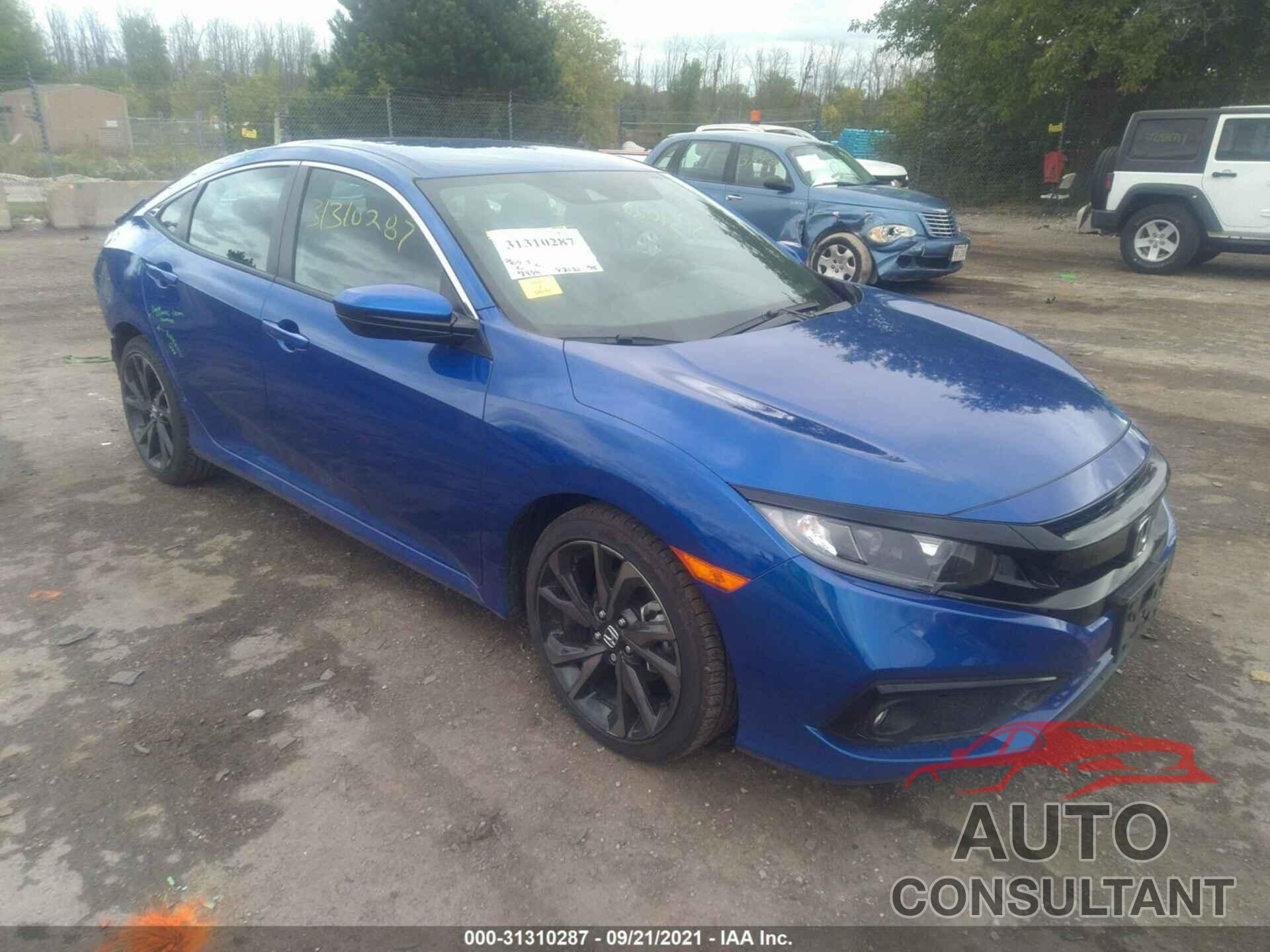 HONDA CIVIC SEDAN 2020 - 2HGFC2F82LH572716