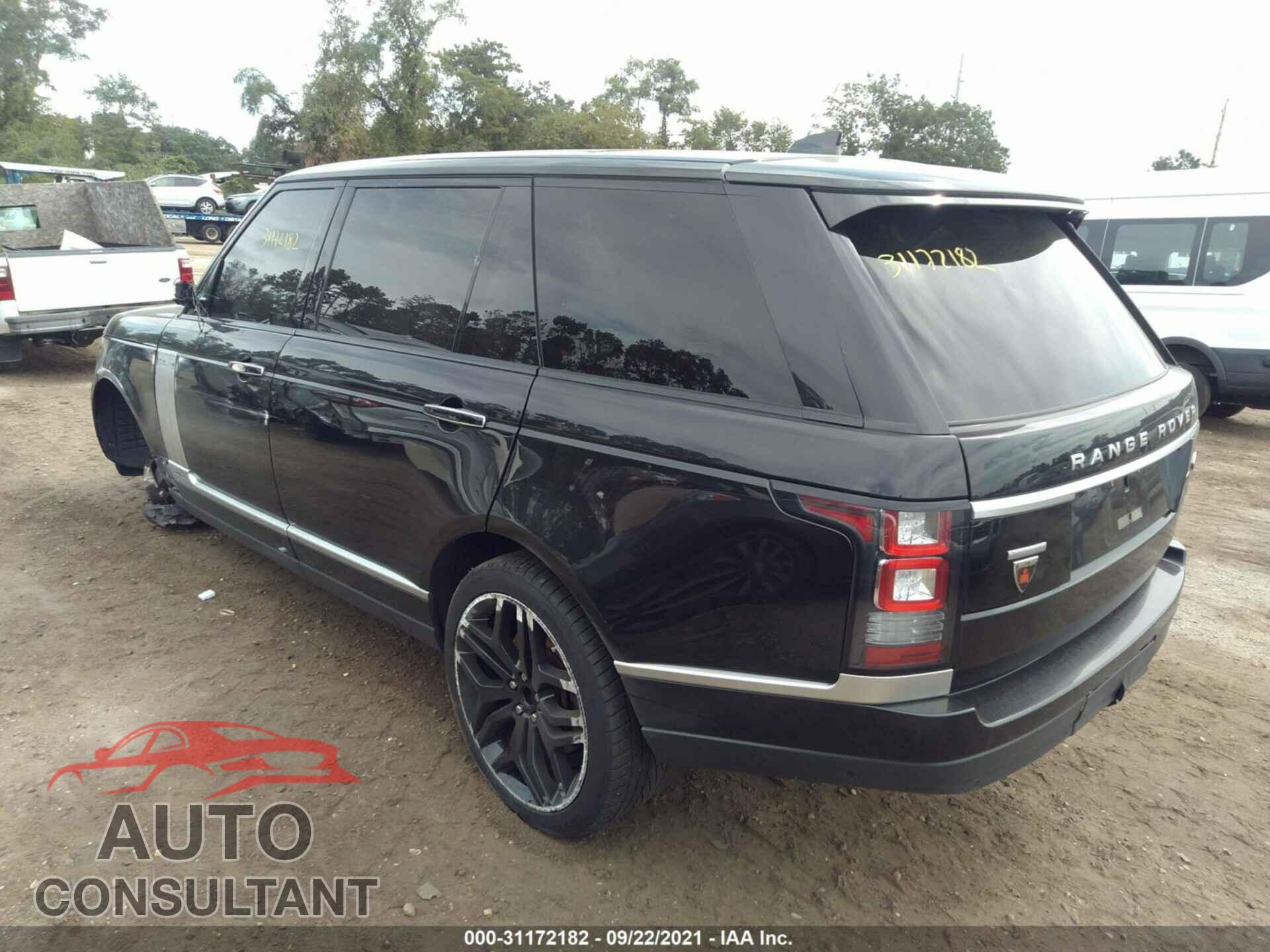 LAND ROVER RANGE ROVER 2017 - SALGV5FE2HA346470