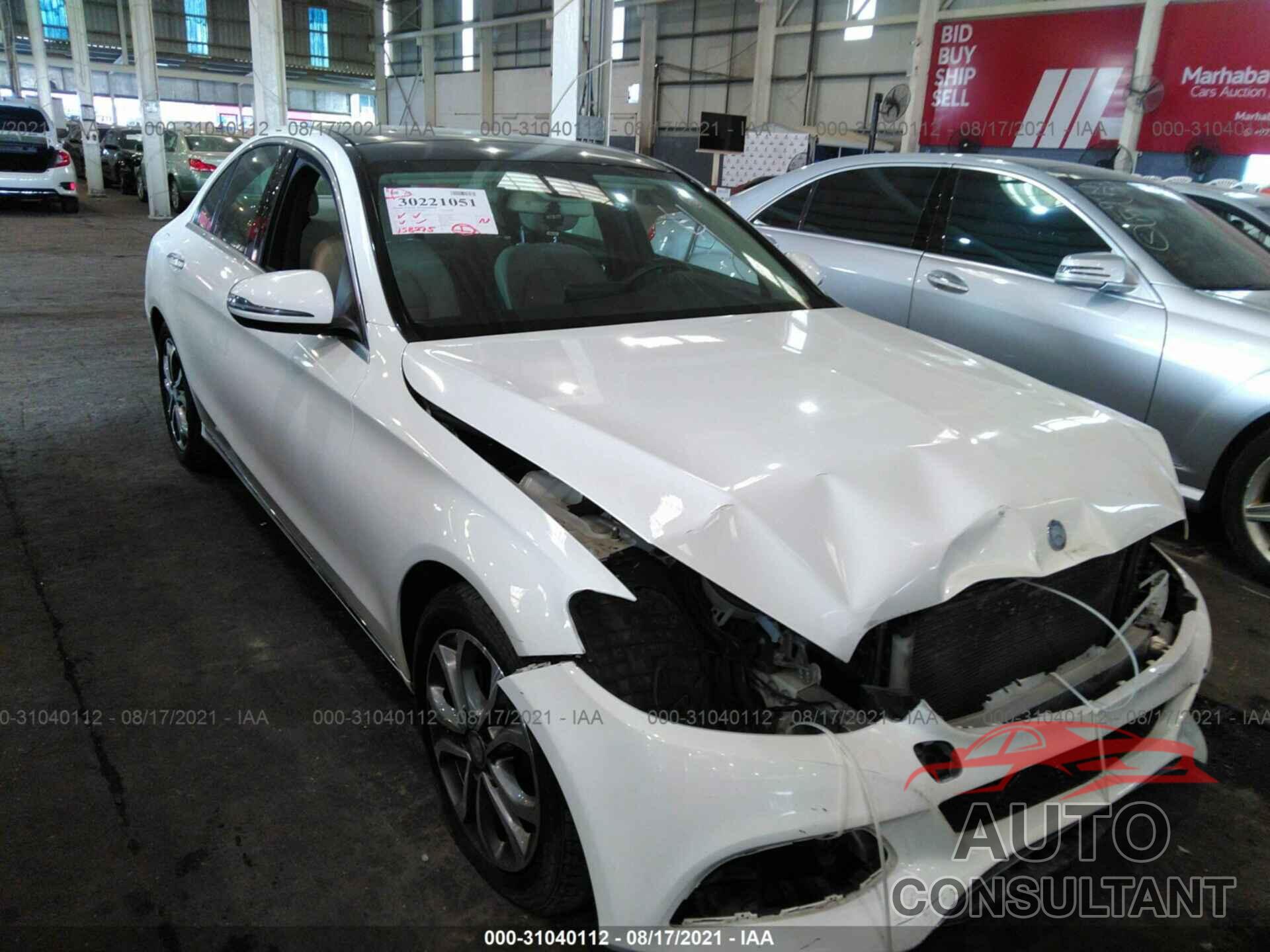 MERCEDES-BENZ C-CLASS 2016 - 000WF4JB5GU132682