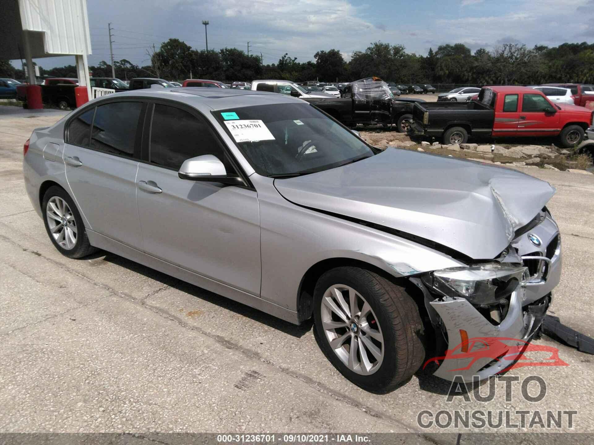 BMW 3 SERIES 2017 - WBA8A9C35HK864842