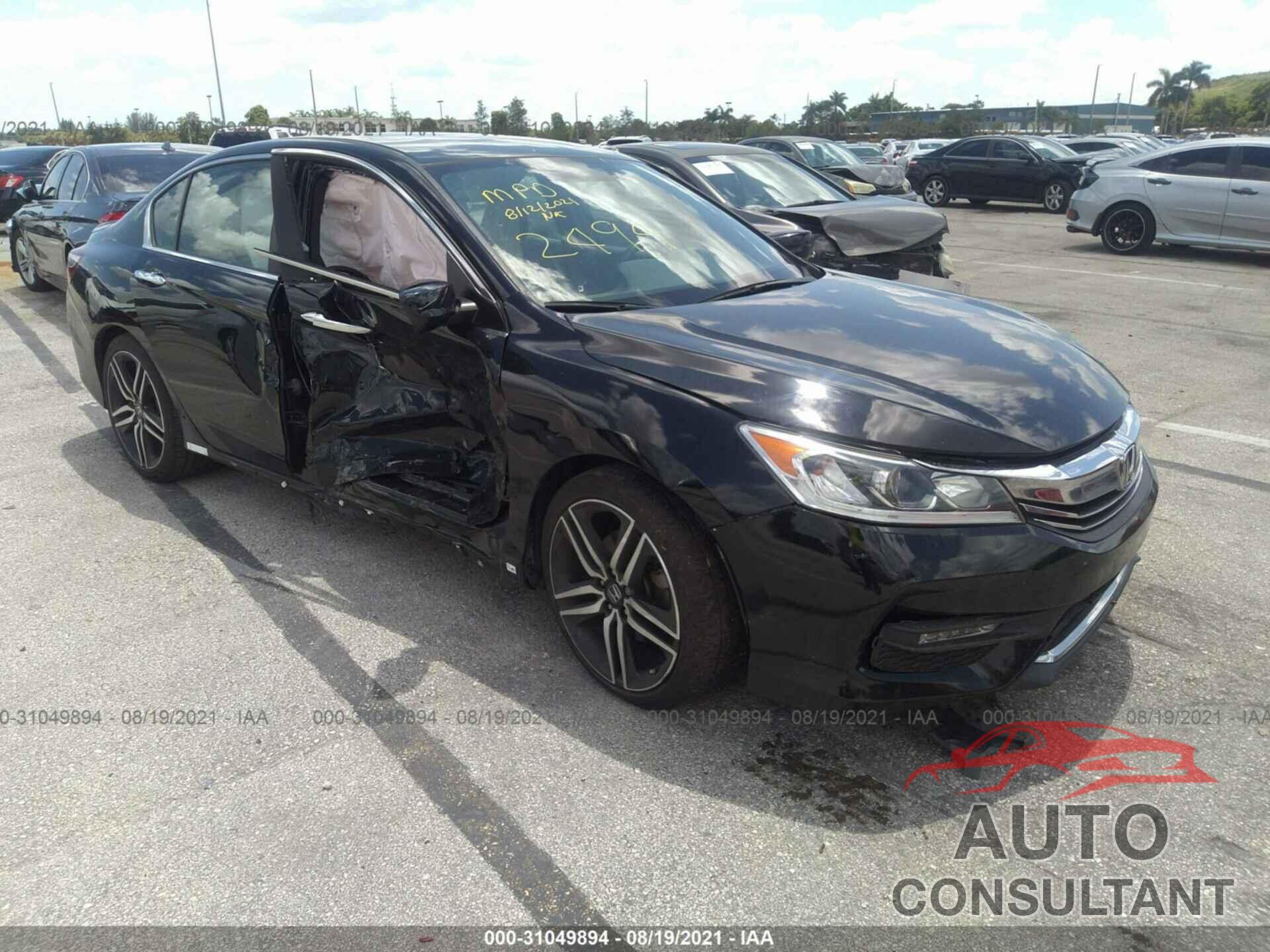 HONDA ACCORD SEDAN 2017 - 1HGCR2F59HA262494