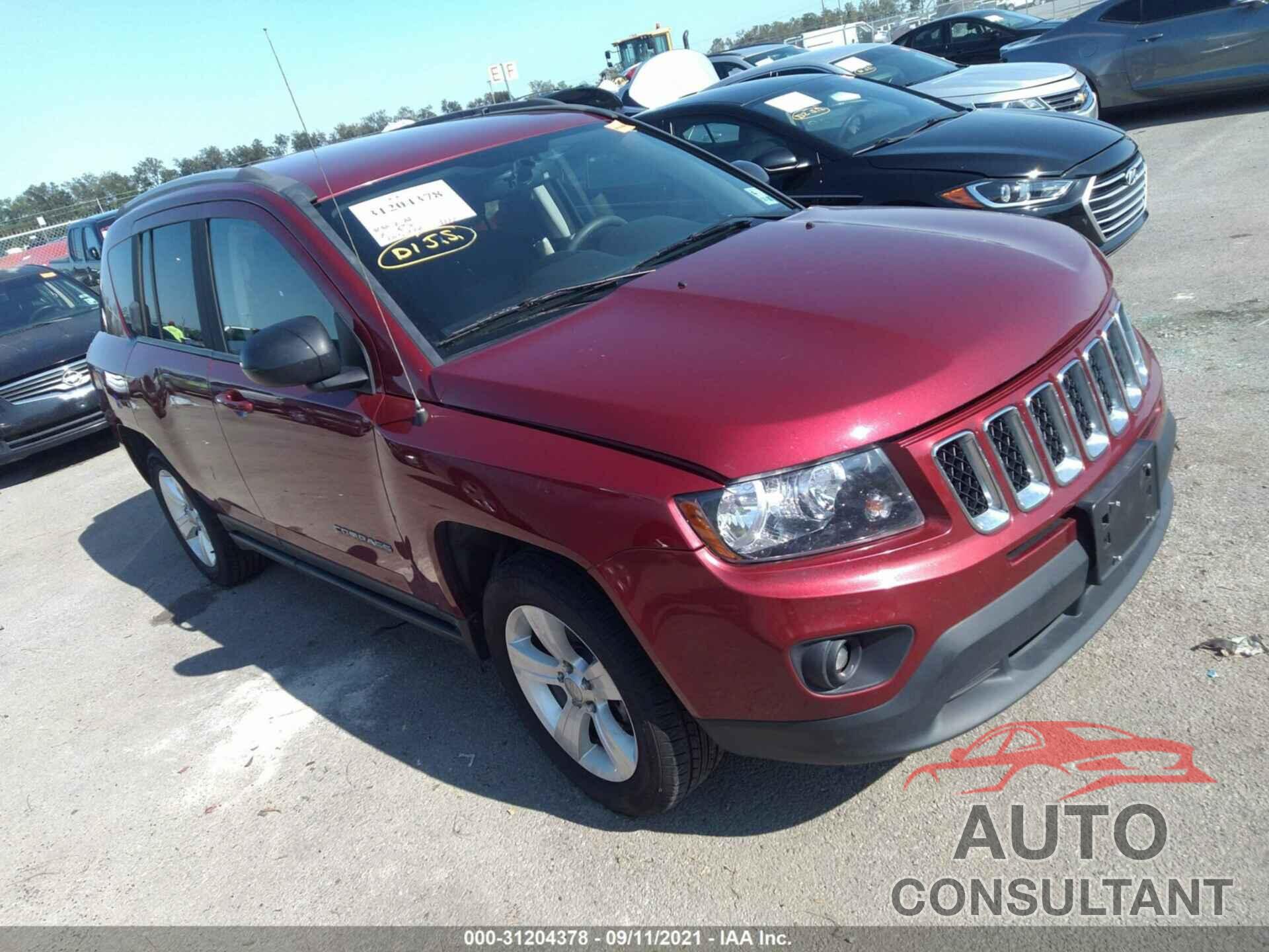 JEEP COMPASS 2016 - 1C4NJCBA1GD666099