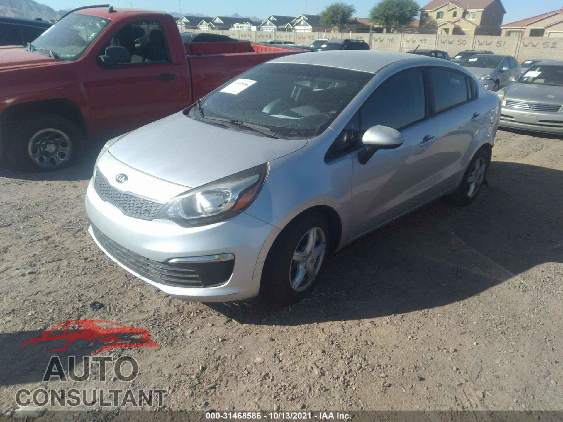 KIA RIO 2016 - KNADM4A39G6678529