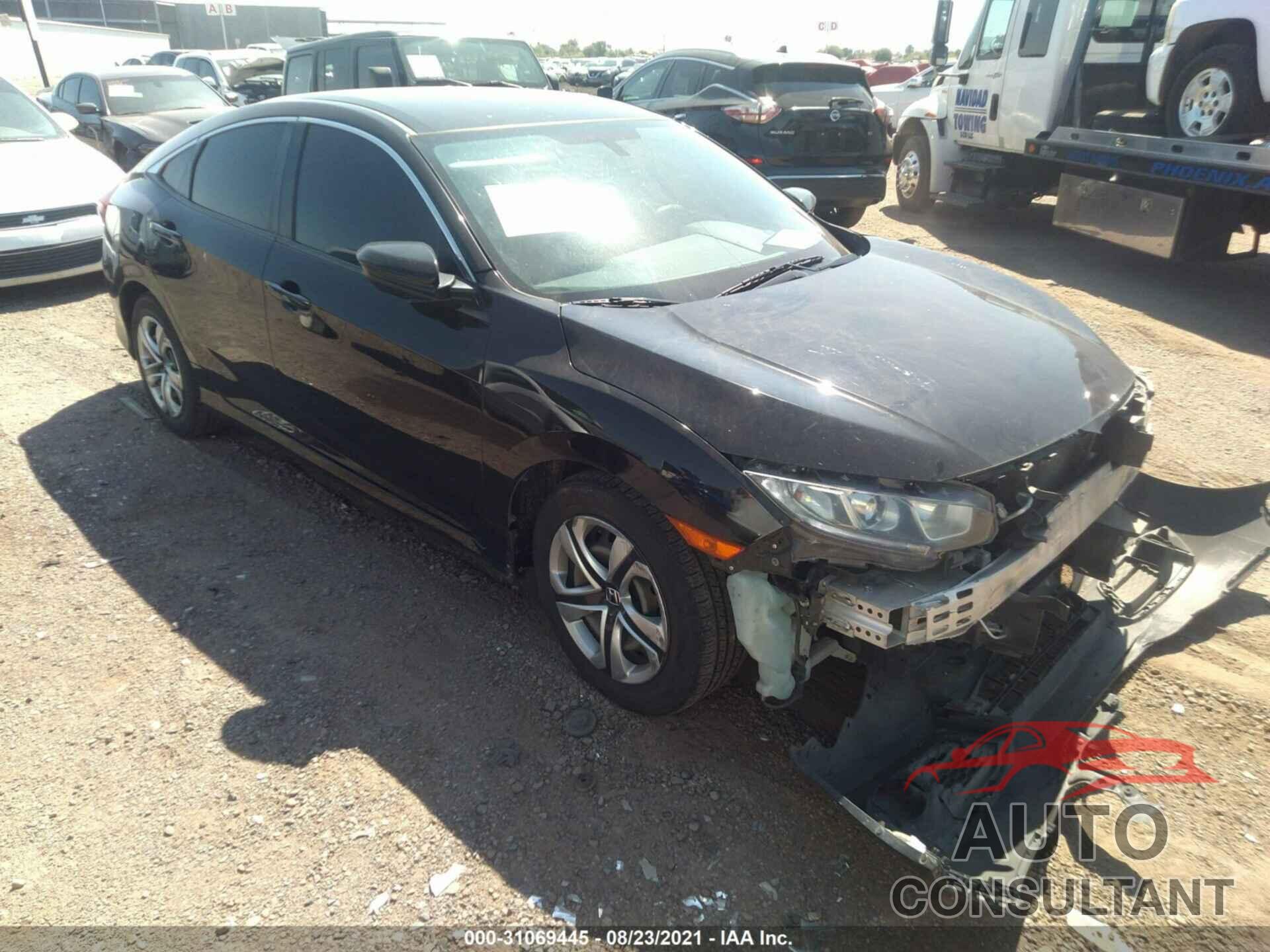 HONDA CIVIC SEDAN 2016 - 2HGFC2F57GH549475