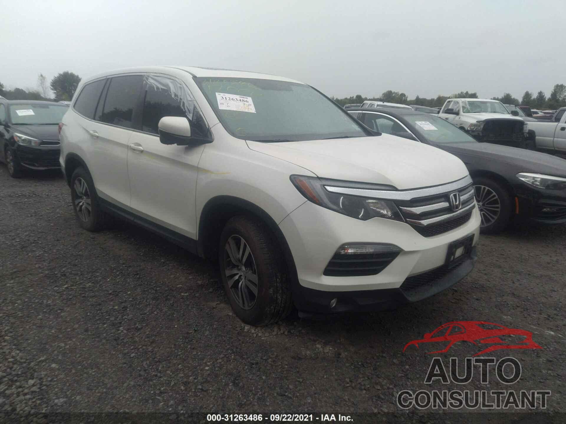 HONDA PILOT 2017 - 5FNYF6H78HB102679