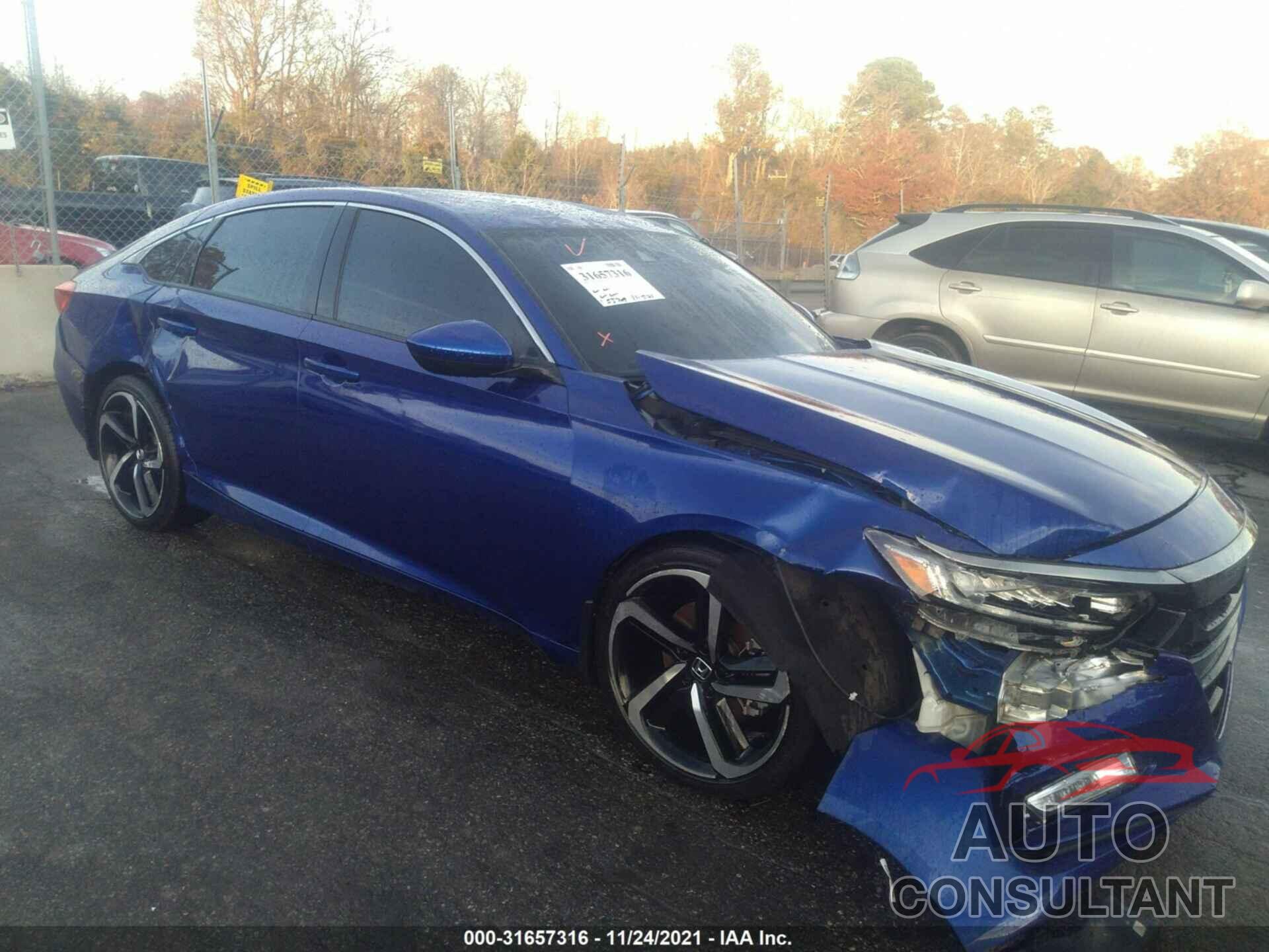 HONDA ACCORD SEDAN 2018 - 1HGCV1F36JA262222