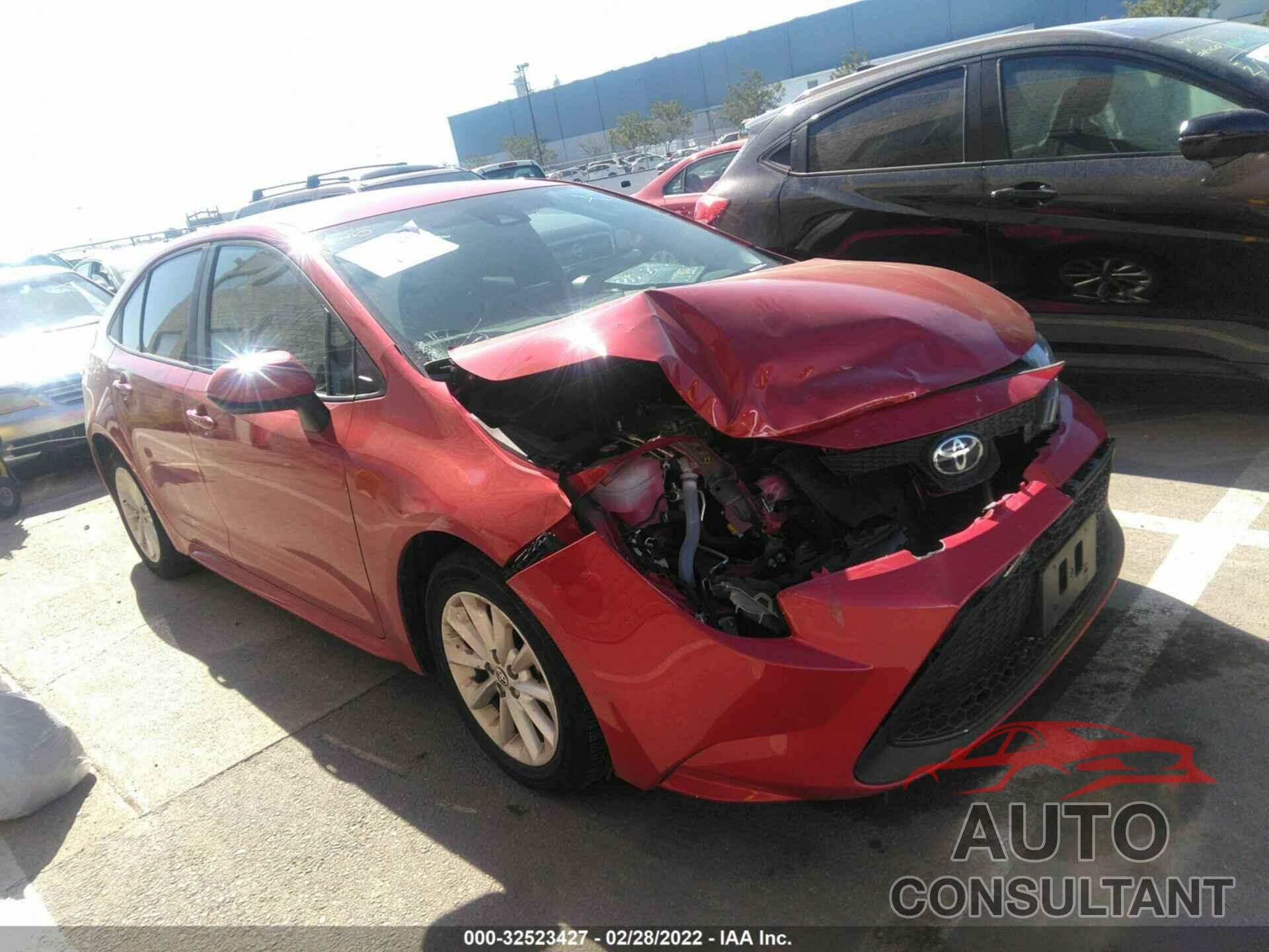 TOYOTA COROLLA 2020 - 5YFVPRAE5LP136103