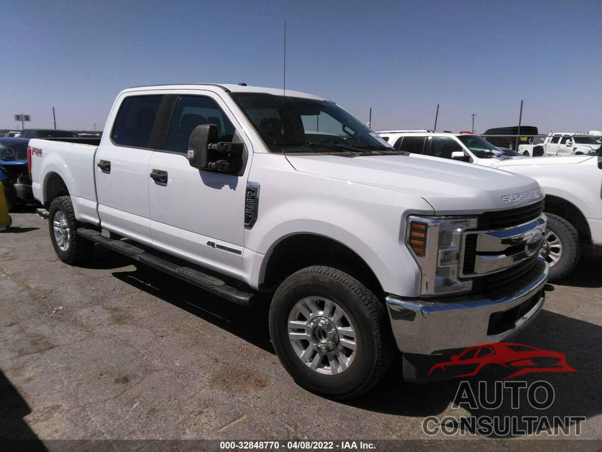 FORD SUPER DUTY F-250 SRW 2019 - 1FT7W2BT9KEG47387