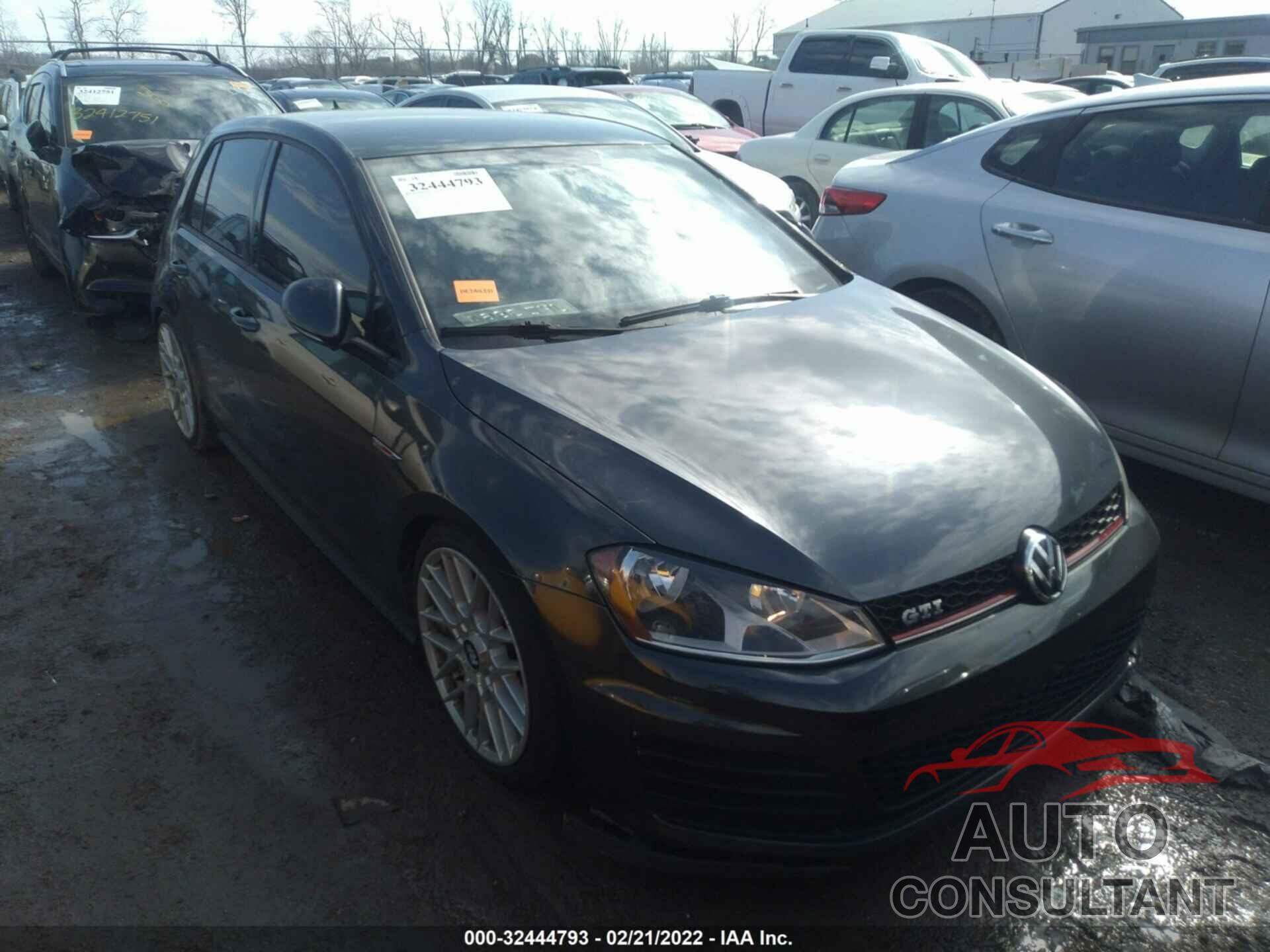 VOLKSWAGEN GOLF GTI 2016 - 3VW4T7AU3GM007127