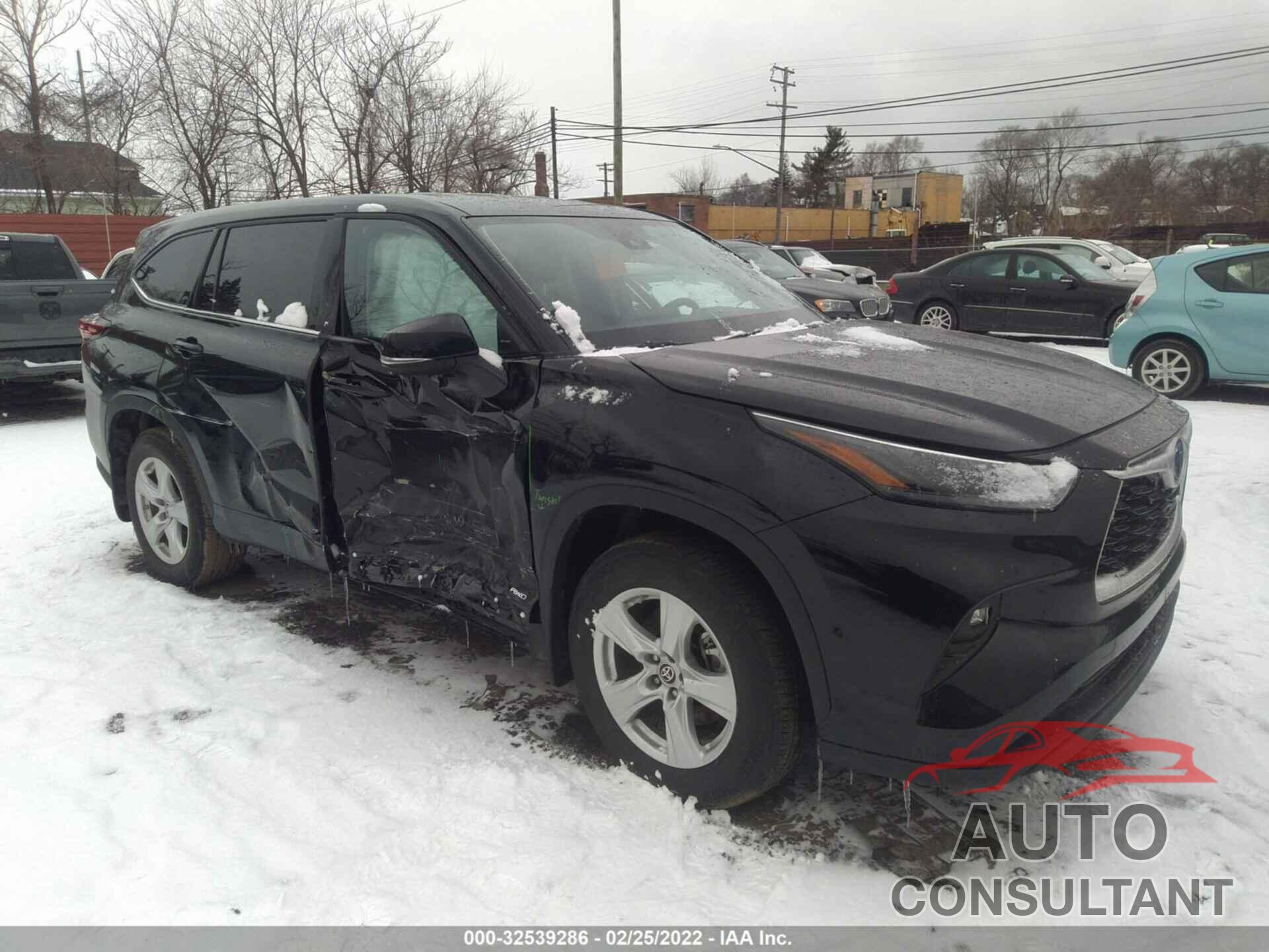 TOYOTA HIGHLANDER 2022 - 5TDBBRCH0NS071471