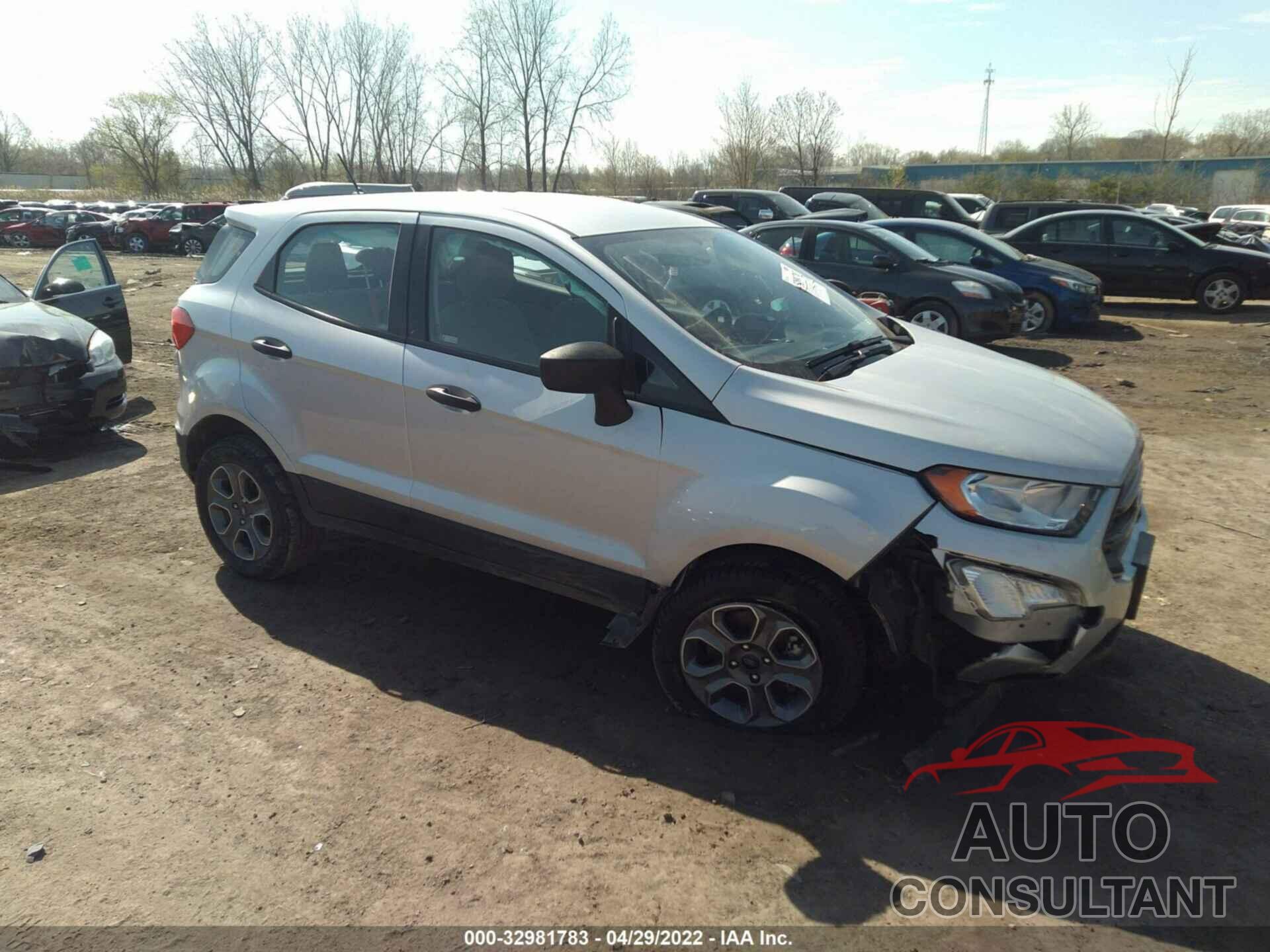 FORD ECOSPORT 2019 - MAJ6S3FL3KC284500