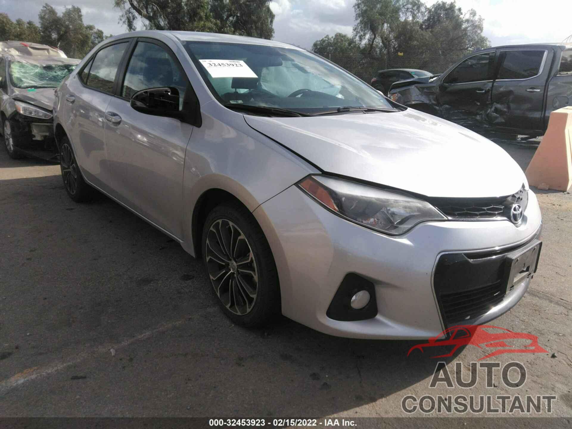 TOYOTA COROLLA 2016 - 5YFBURHE4GP550772