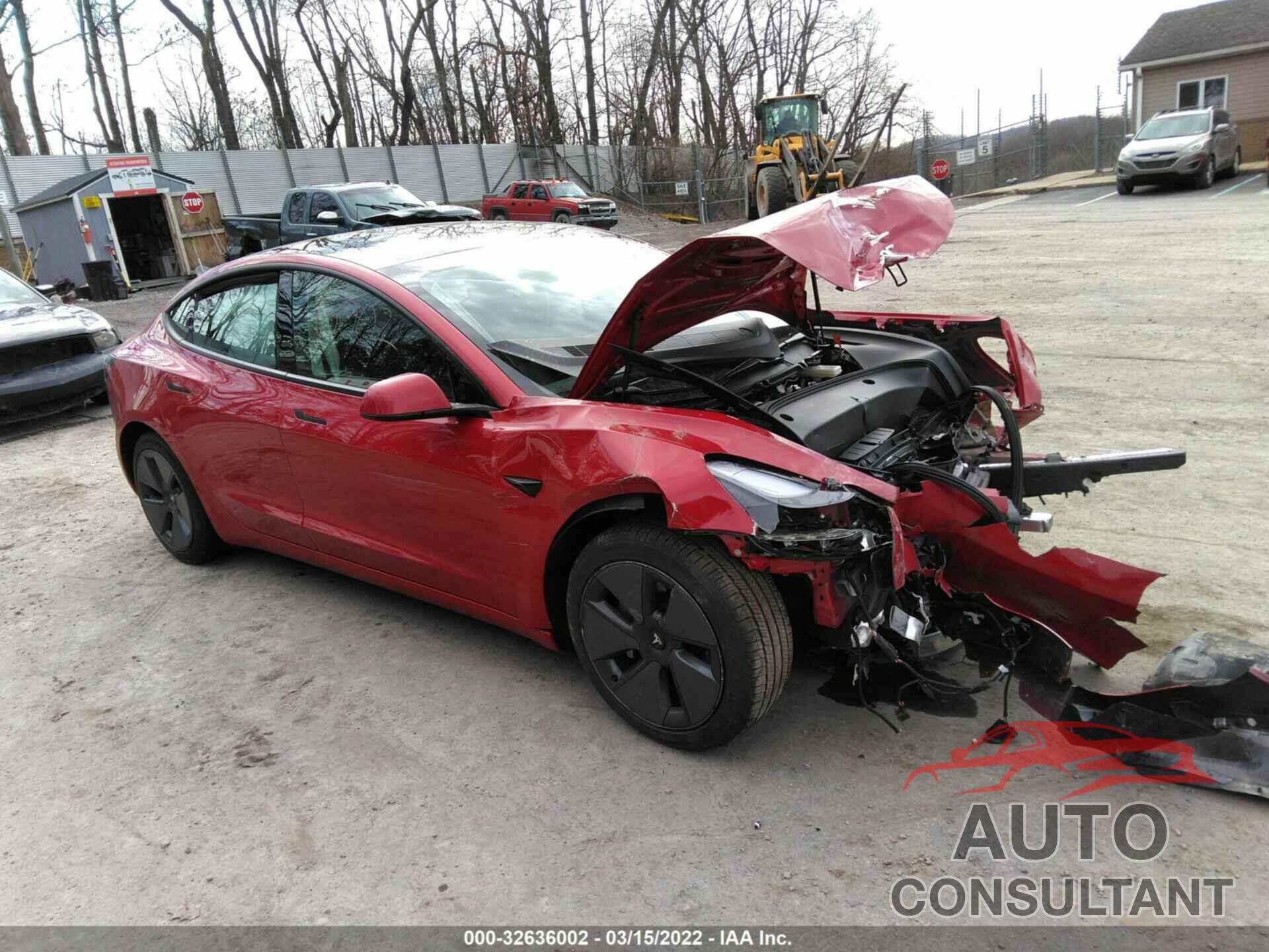 TESLA MODEL 3 2021 - 5YJ3E1EA4MF029241
