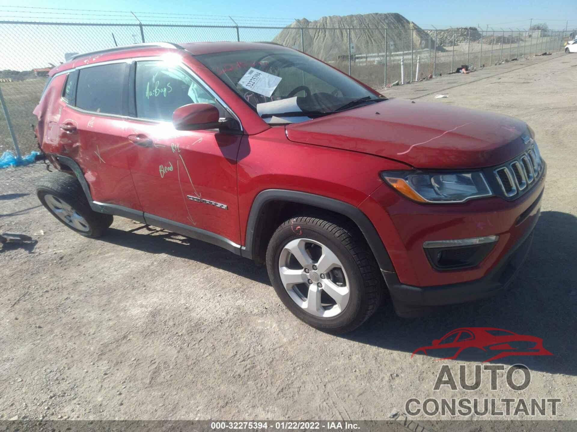 JEEP COMPASS 2018 - 3C4NJCBB6JT293426