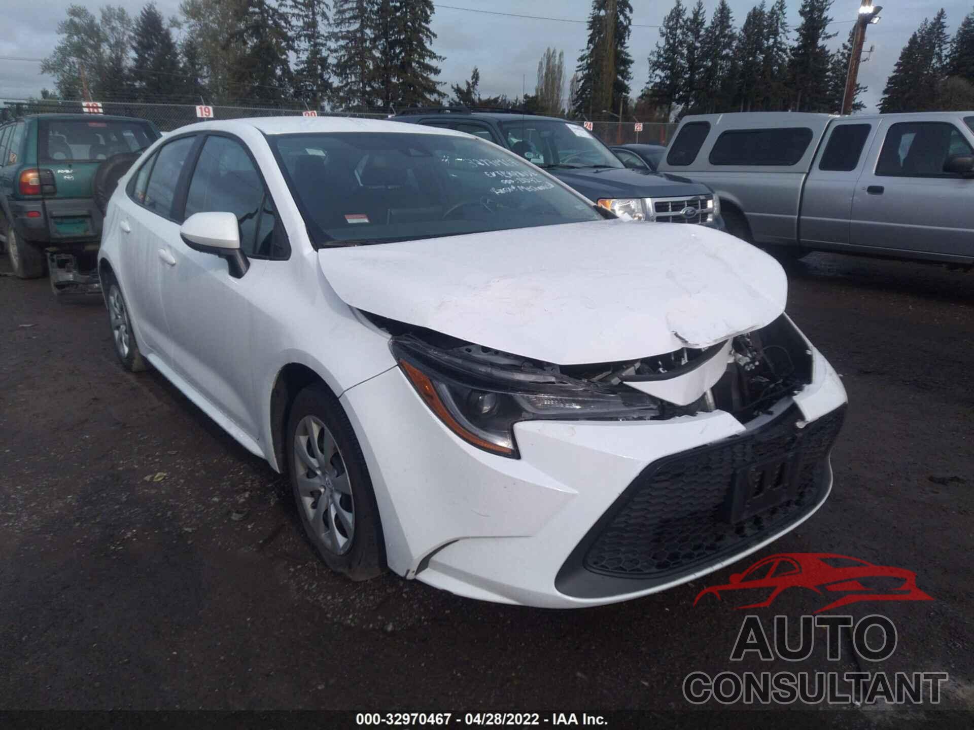 TOYOTA COROLLA 2021 - 5YFEPMAE1MP202831