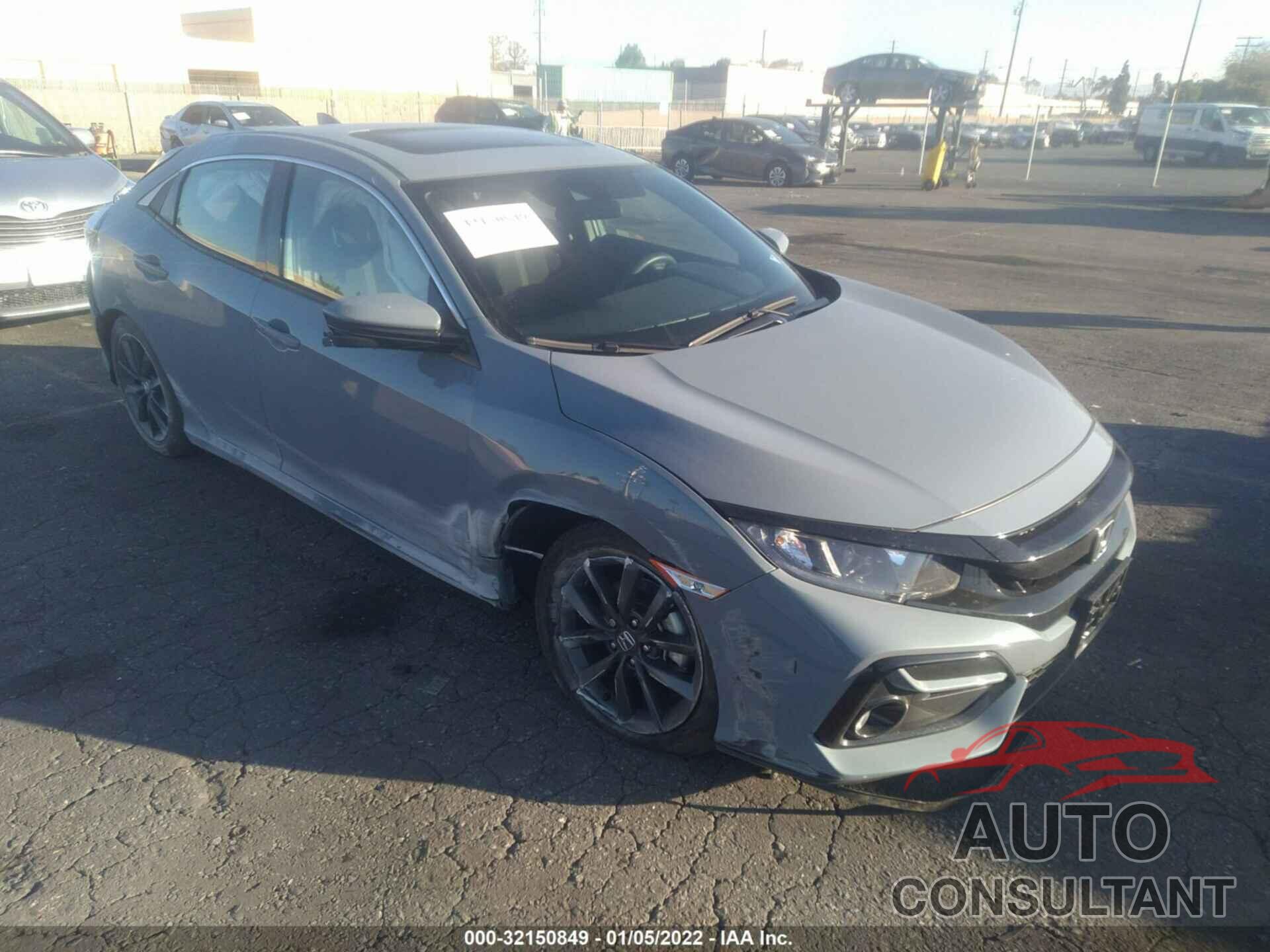 HONDA CIVIC HATCHBACK 2021 - SHHFK7H69MU427396