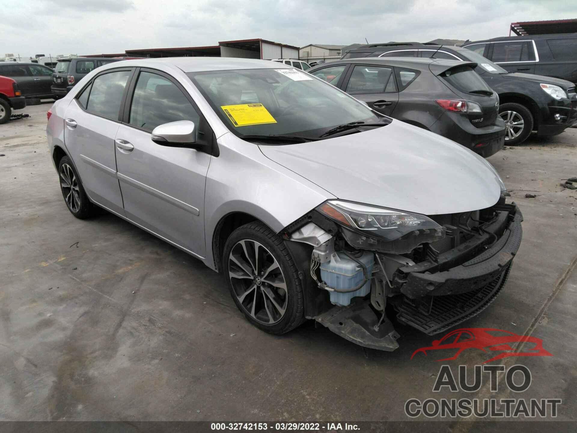 TOYOTA COROLLA 2017 - 5YFBURHE9HP633681