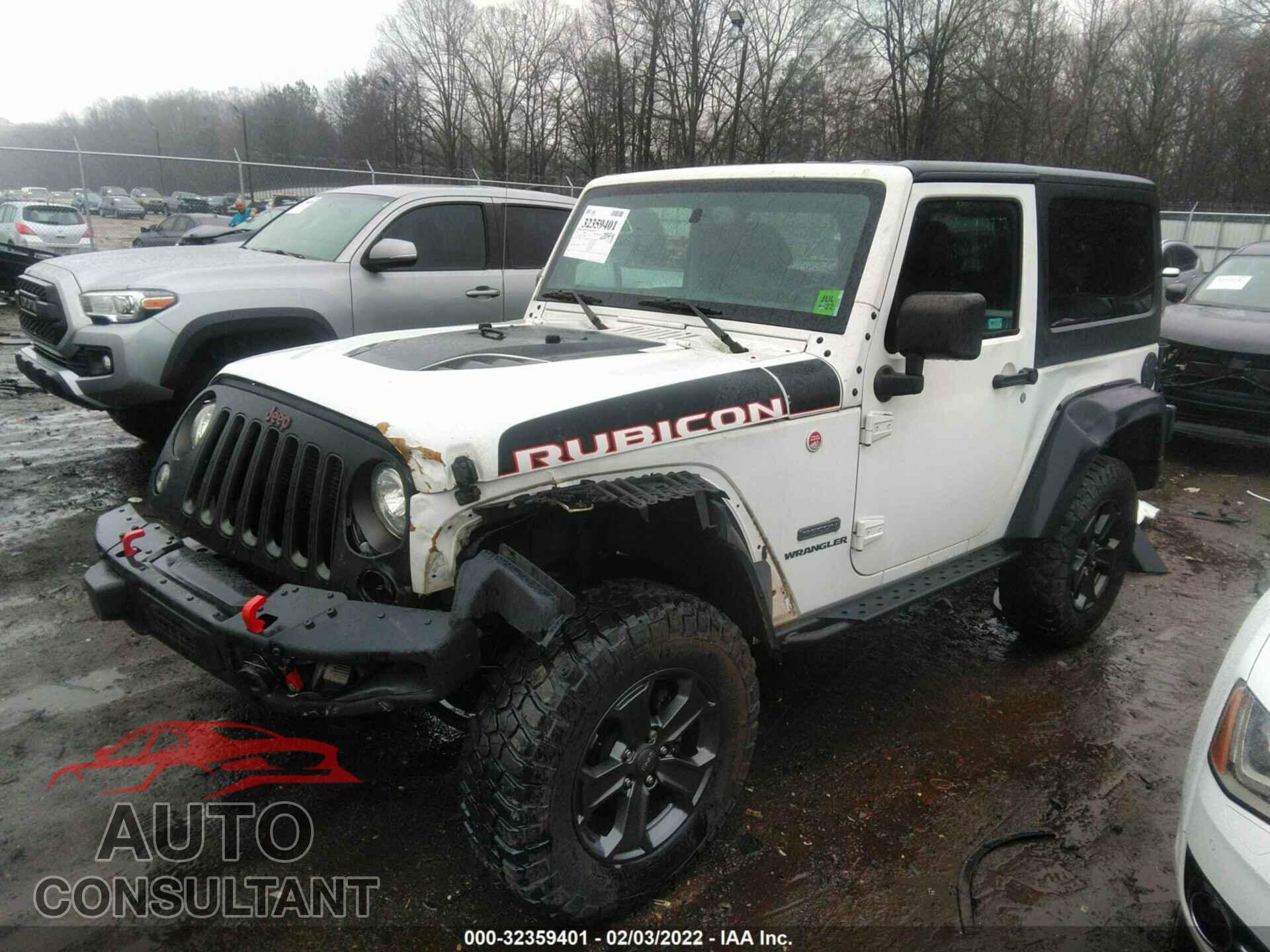 JEEP WRANGLER 2017 - 1C4BJWCG3HL700834