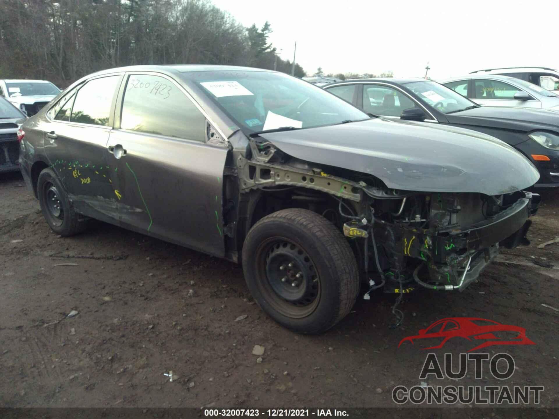 TOYOTA CAMRY 2016 - 4T4BF1FK5GR562616
