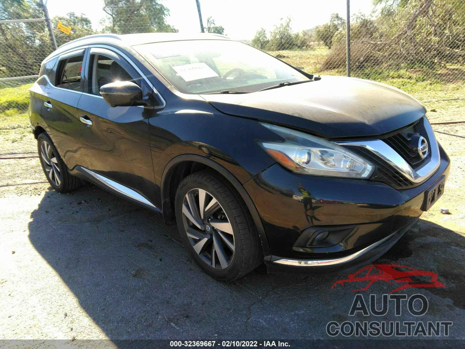 NISSAN MURANO 2017 - 5N1AZ2MG3HN129728