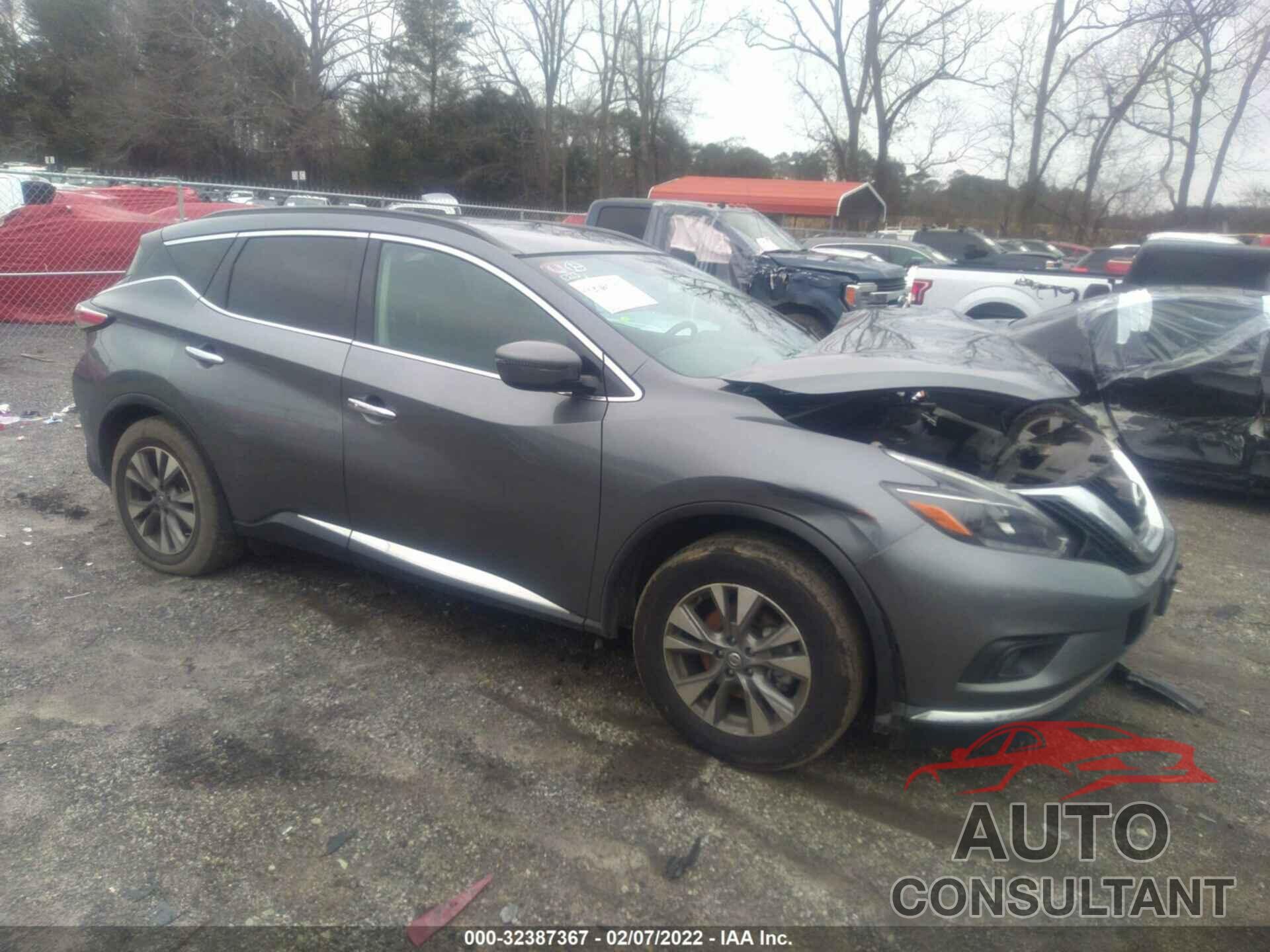 NISSAN MURANO 2018 - 5N1AZ2MG6JN137103